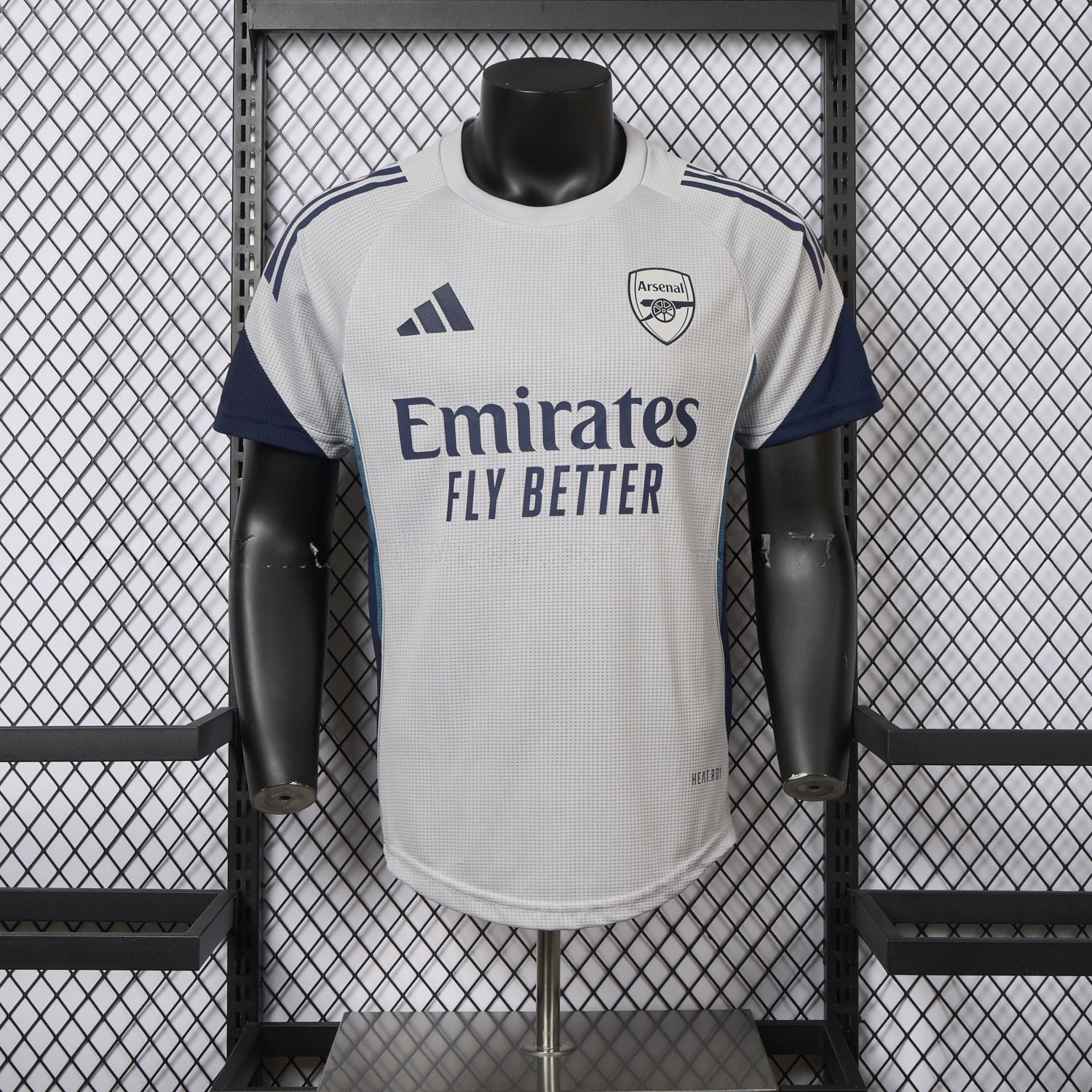 Arsenal 25-26 White Training Jersey - Player Version - ManixJersey