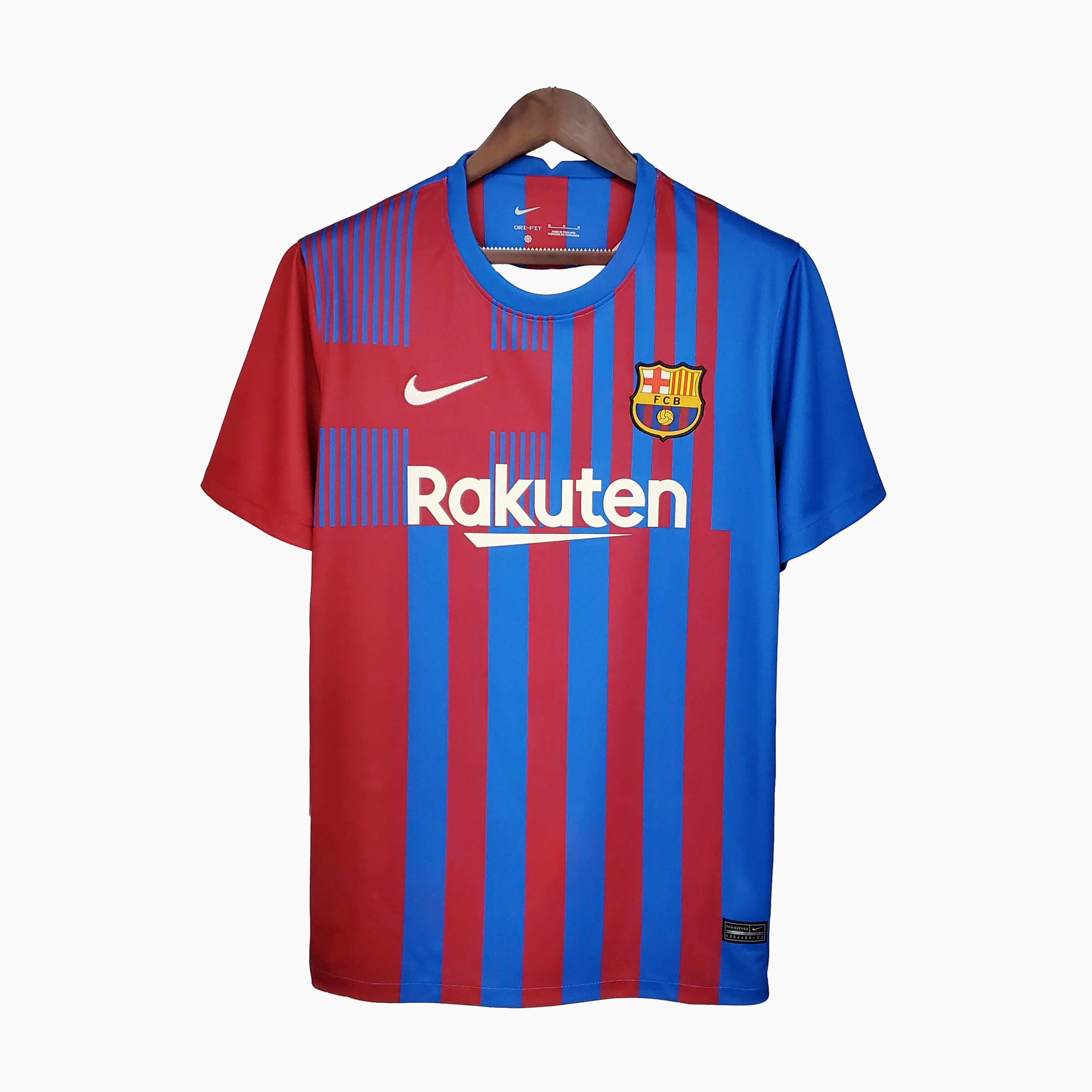 Retro Barcelona 21-22 Home Stadium Jersey - ManixJersey