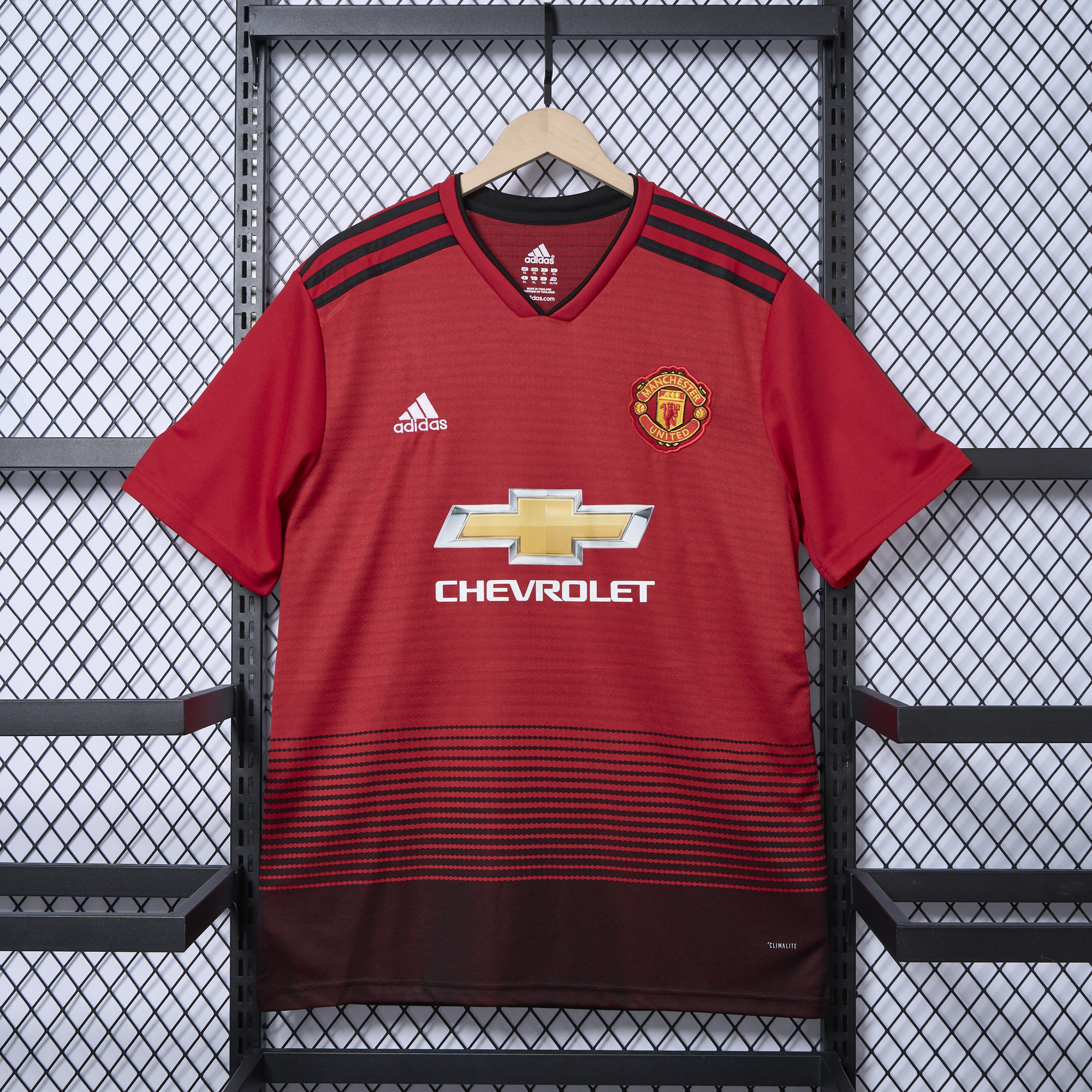 Retro Manchester United 18-19 Home Stadium Jersey - ManixJersey