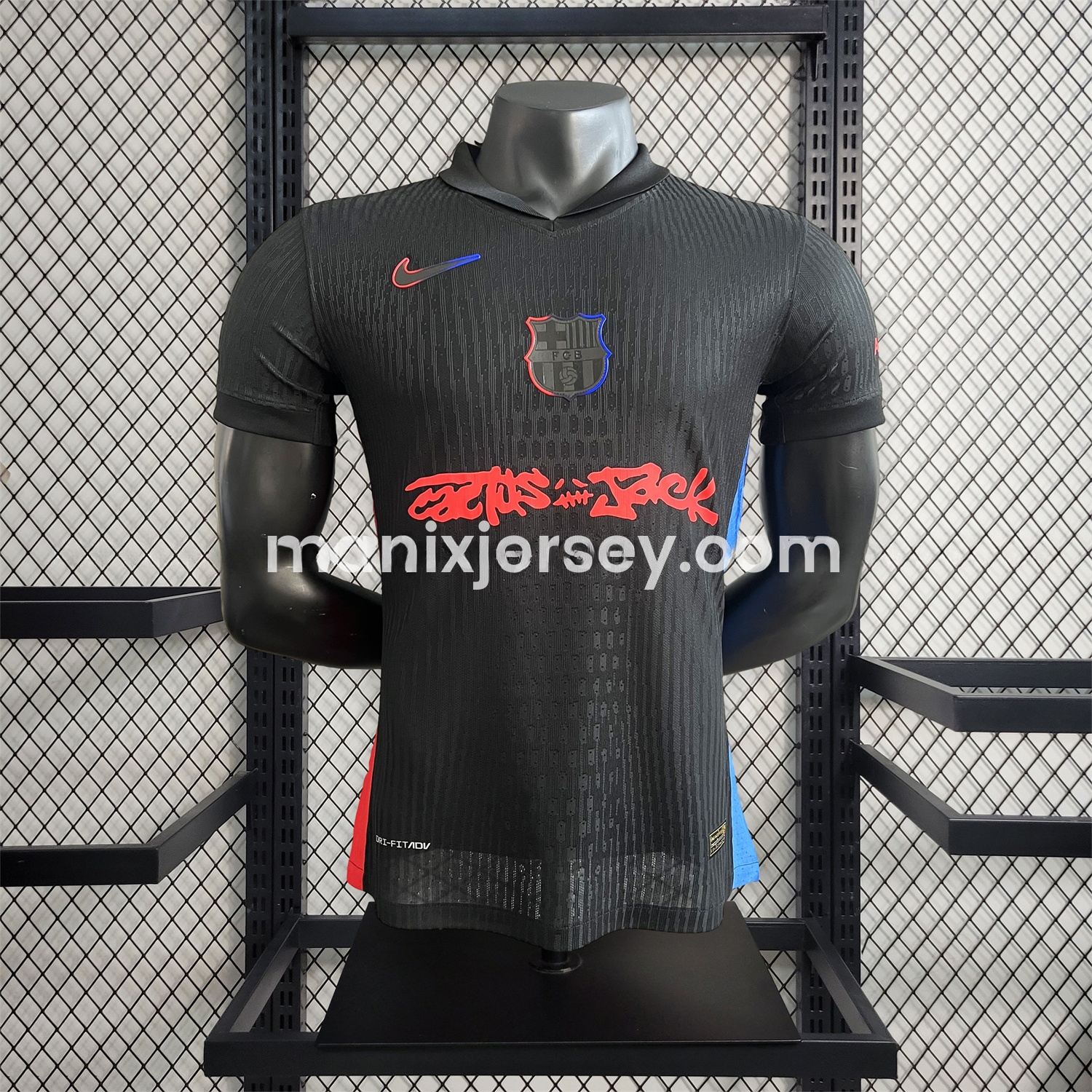 Barcelona x Travis Scott New 24-25 Away Jersey - Player Version - ManixJersey