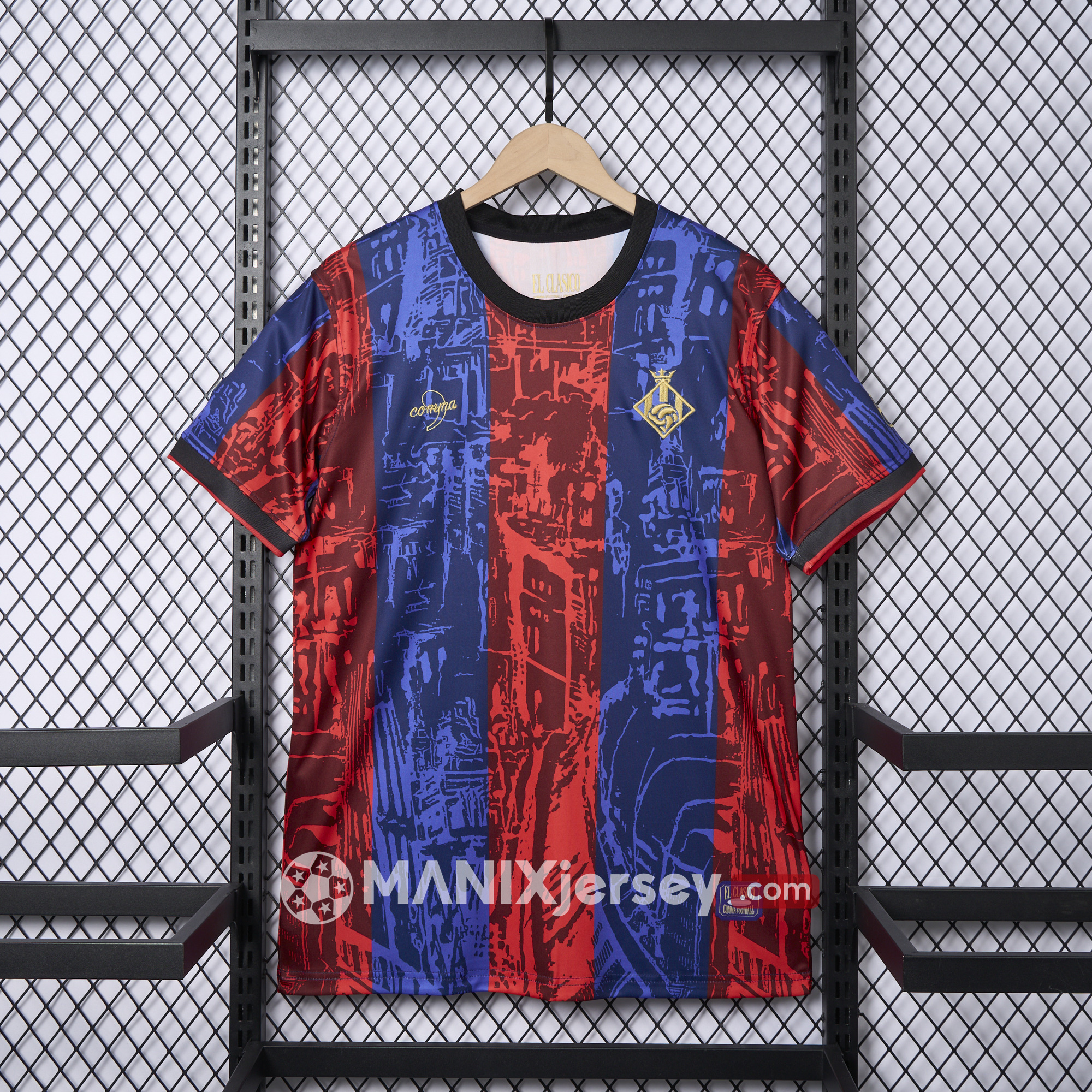 Barcelona 2024-25 COMMA Messi Jersey - Fans Version - ManixJersey