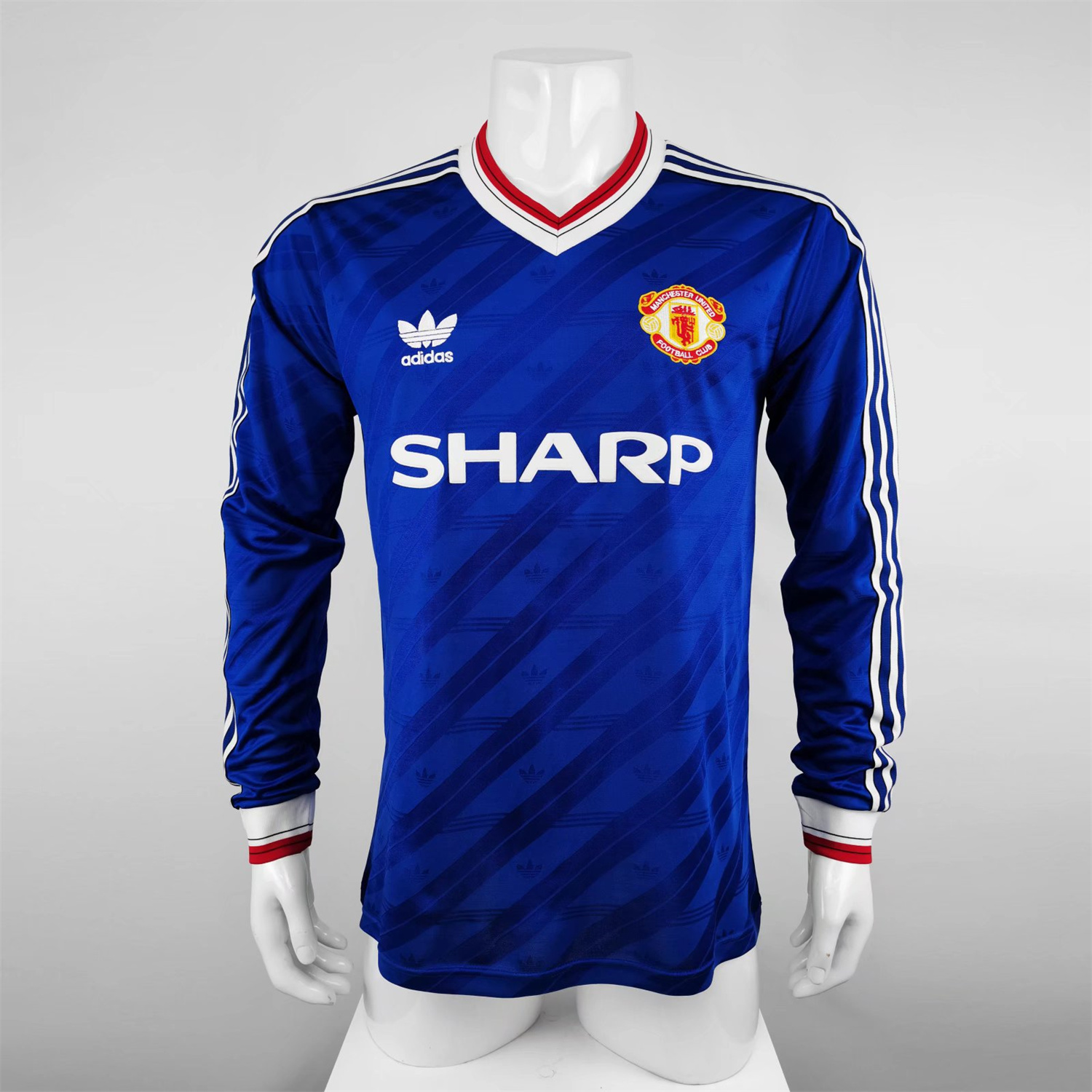 Retro Manchester United 86-88 Third Long Sleeve Jersey - ManixJersey