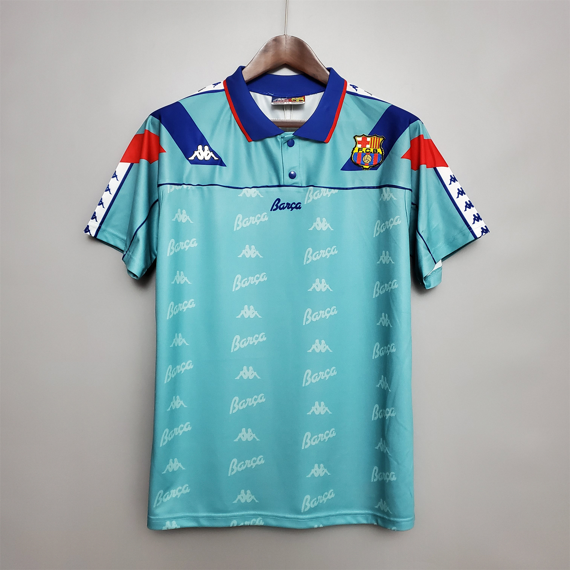 Retro Barcelona 92-95 Away Stadium Jersey - ManixJersey