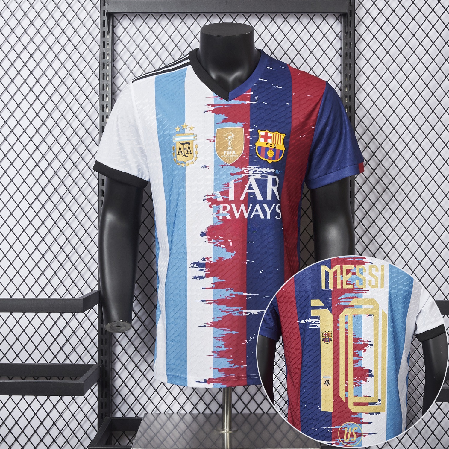 Messi 25-26 Argentina & Barcelona Special Jersey - Player Version - ManixJersey