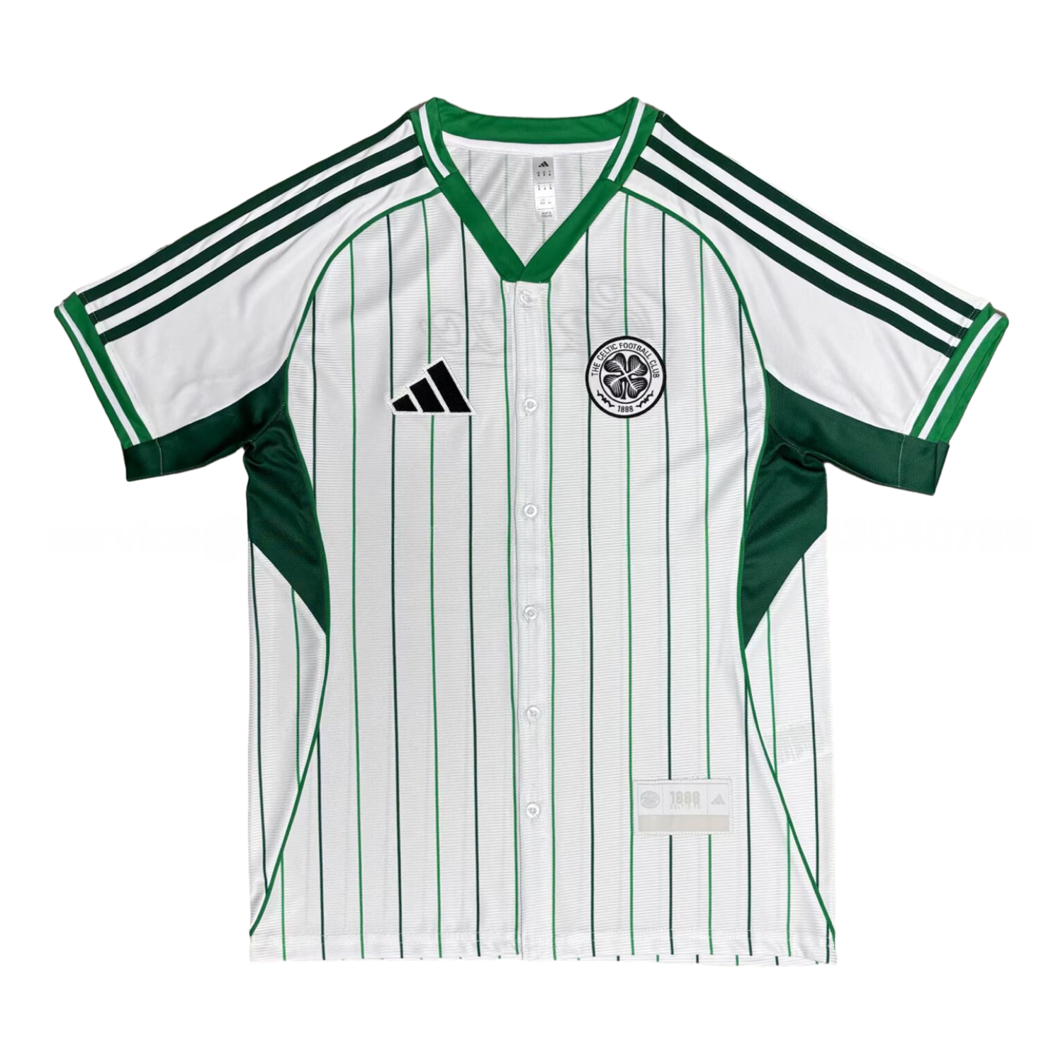 Celtic 25-26 White Baseball Jersey - ManixJersey