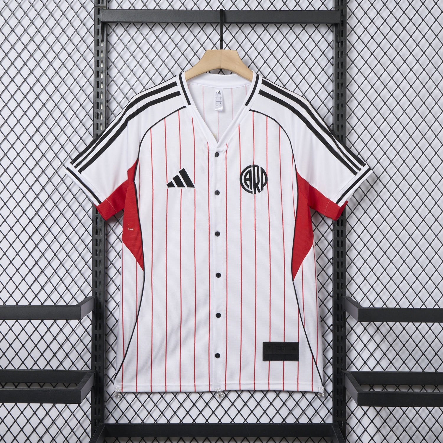River Plate 25-26 White Baseball Jersey - ManixJersey