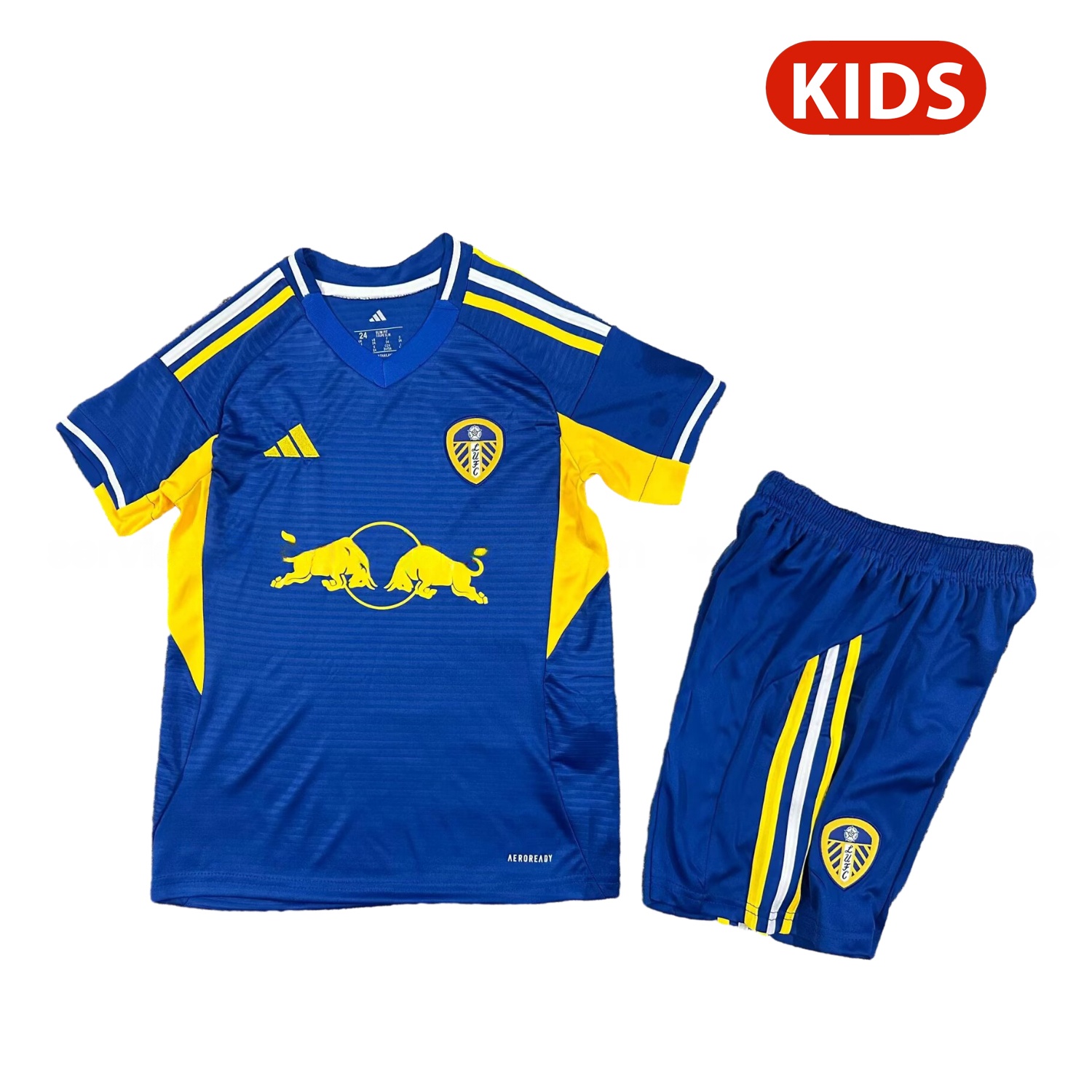 Leeds United 25-26 Away Kids Kit - ManixJersey