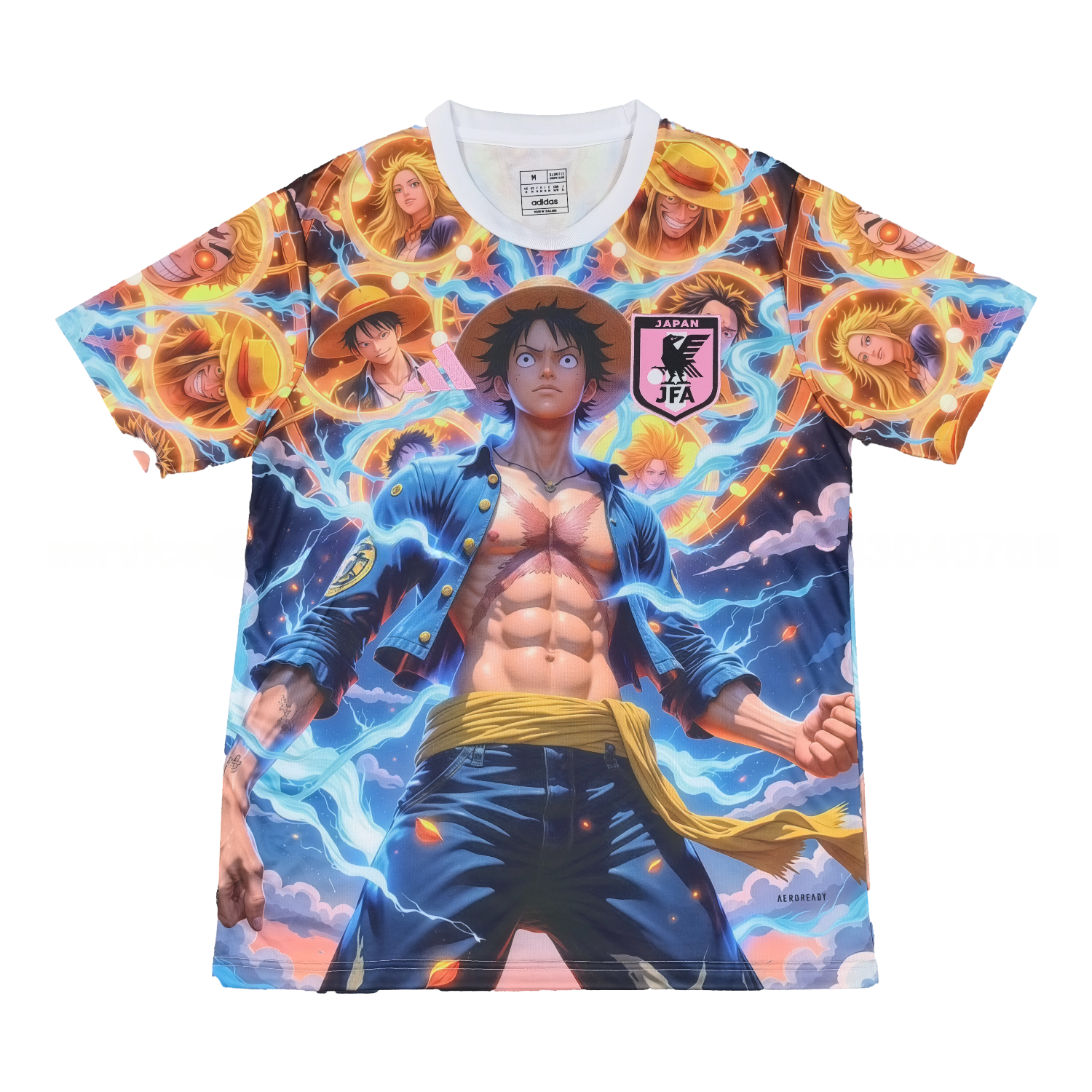 Japan 25-26 Muscle Luffy Jersey - Fans Version - ManixJersey
