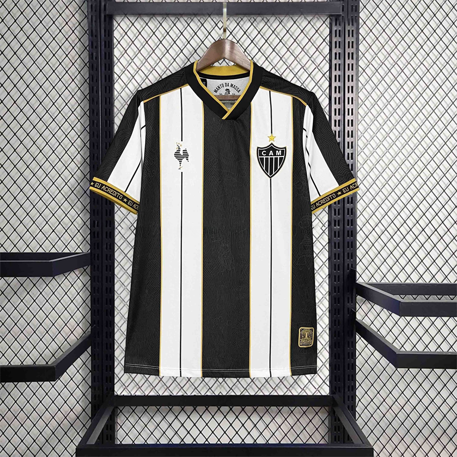 Atletico Mineiro 25-26 Black And White Special Edition Jersey - Fans Version - ManixJersey