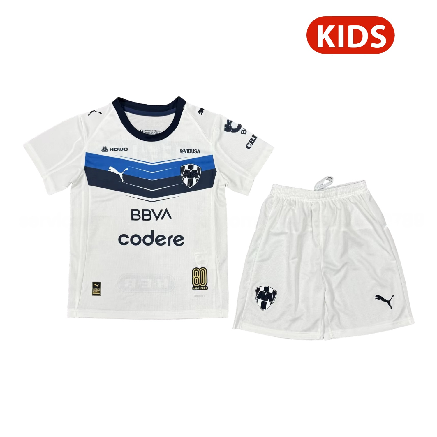 Rayados Monterrey 25-26 Away Kids Kit - ManixJersey