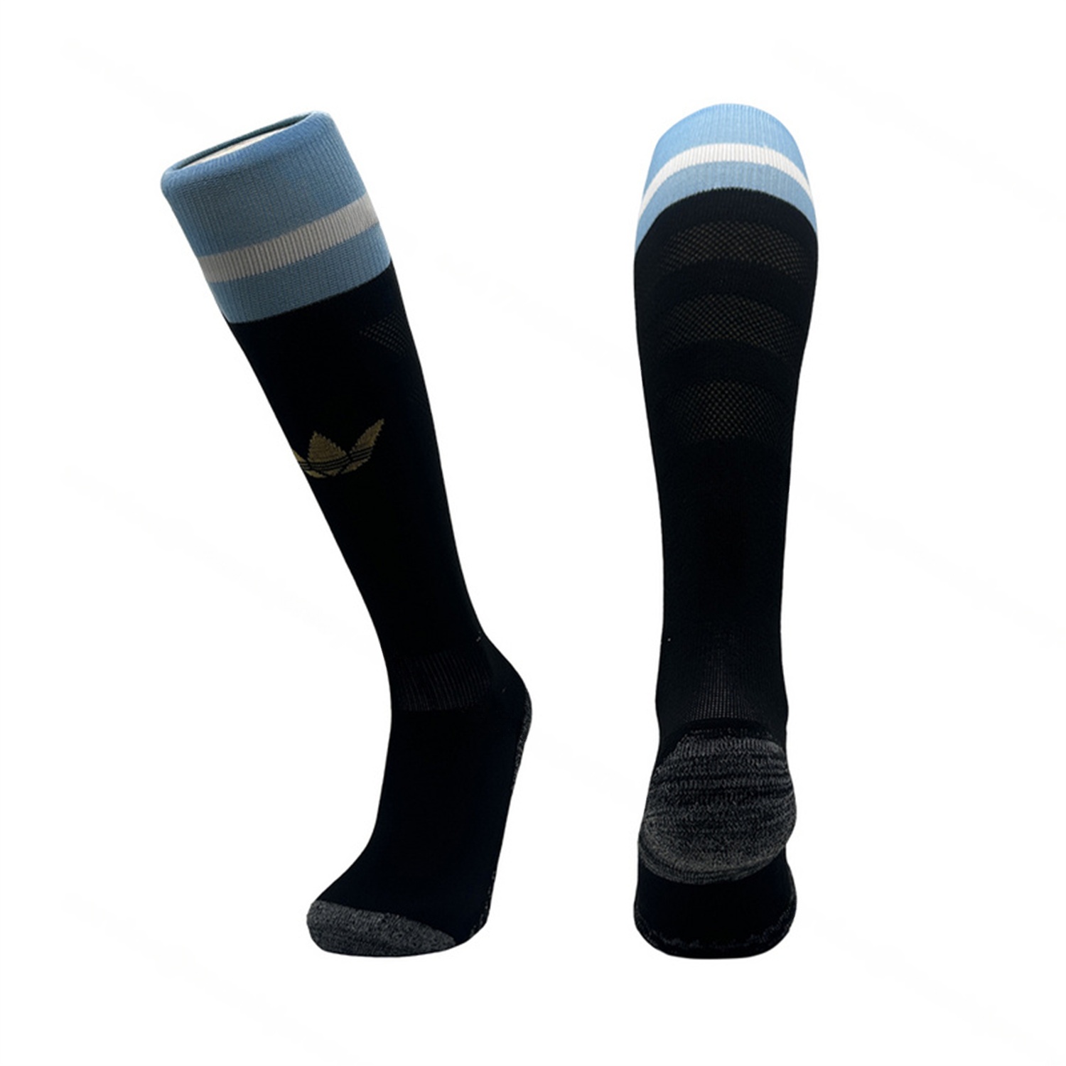 Argentina 25-26 Home Socks - Black - ManixJersey