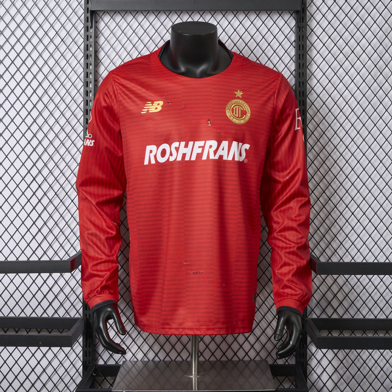 Toluca 25-26 Home Long Sleeves Jersey - Player Version - ManixJersey