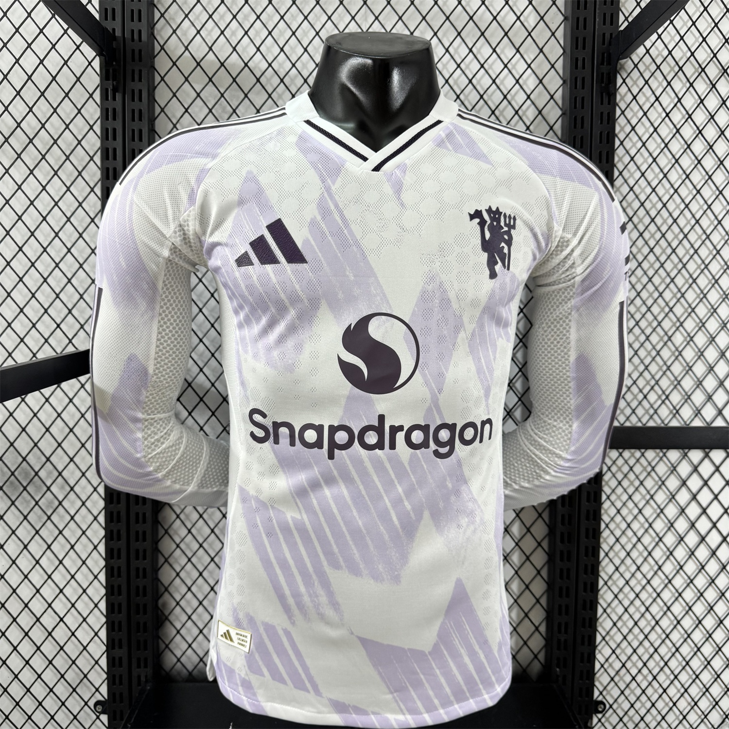 Manchester United 25-26 Away Long Sleeves Jersey - Player Version - ManixJersey