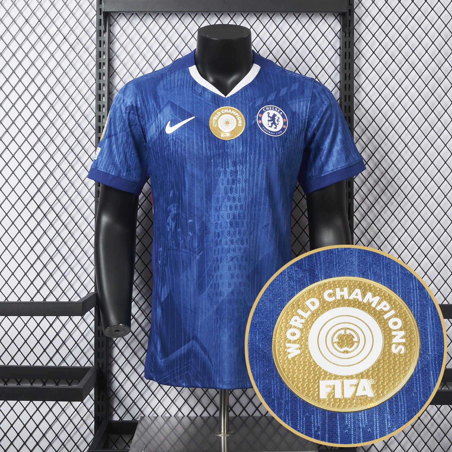 C.H.E.L.S.E.A 25-26 Home Unsponsored Club World Cup Winner Jersey - Player Version - ManixJersey