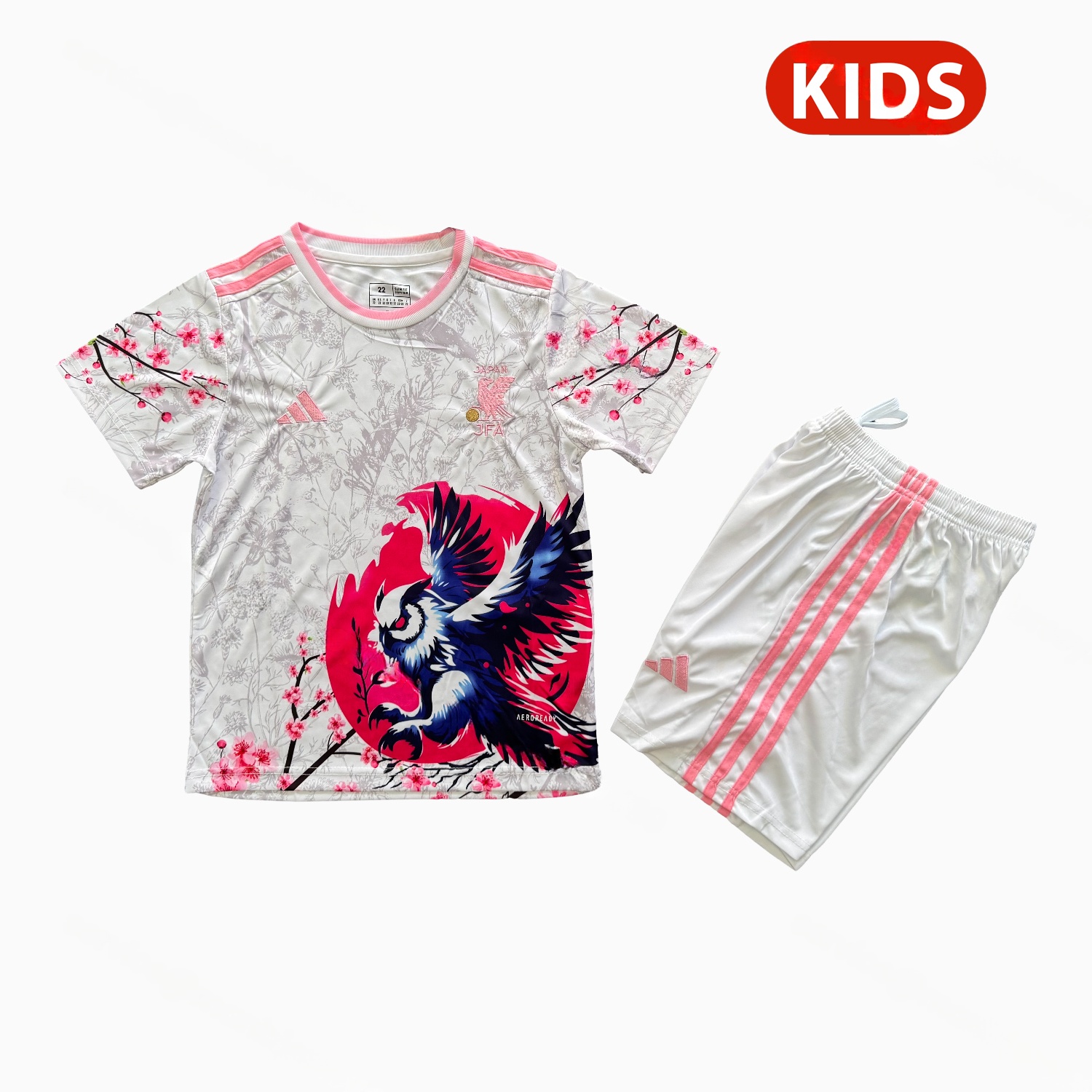 Japan 25-26 Owl Pink Special Kids Kit - ManixJersey