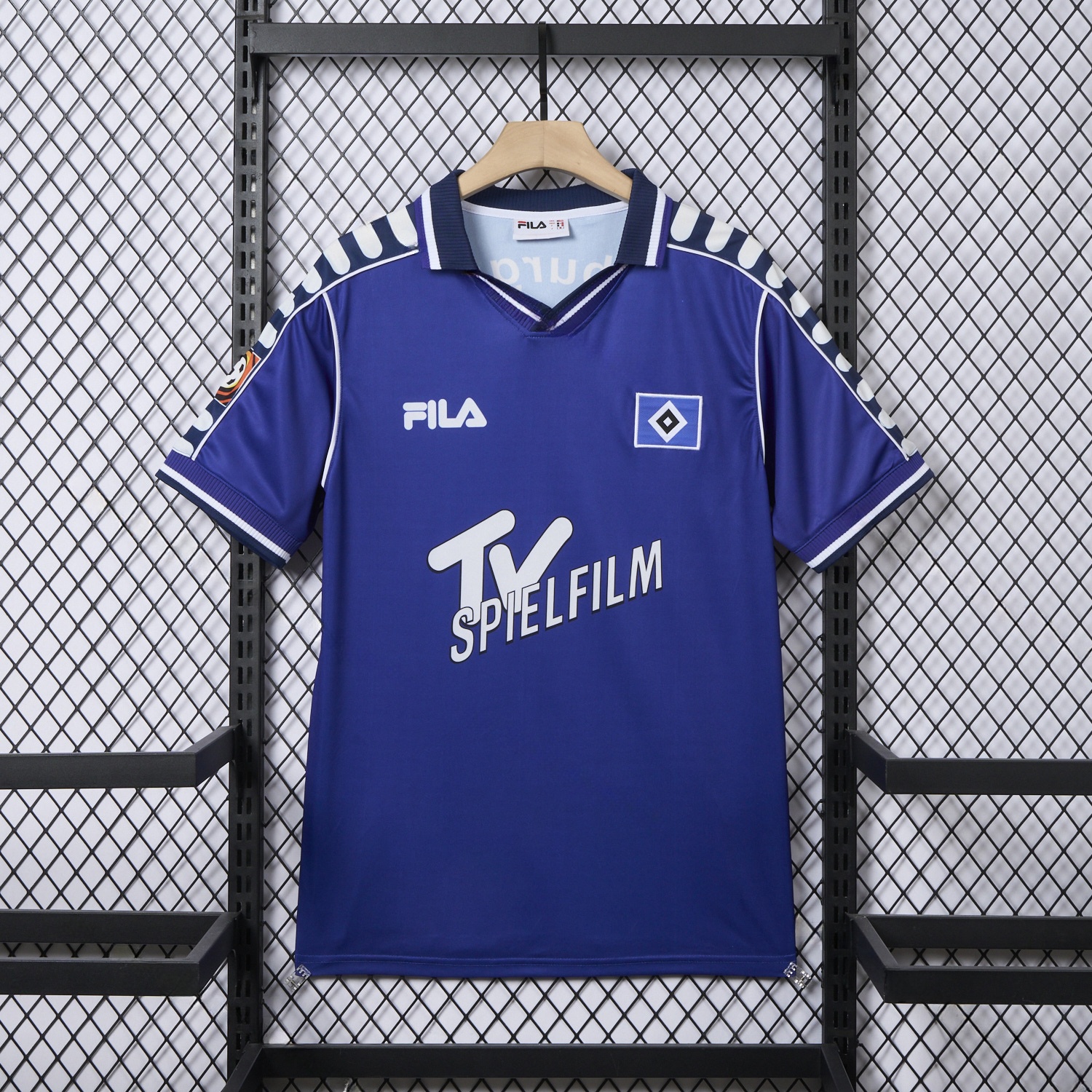 Retro Hamburger SV 2000-01 Away Blue Jersey - ManixJersey