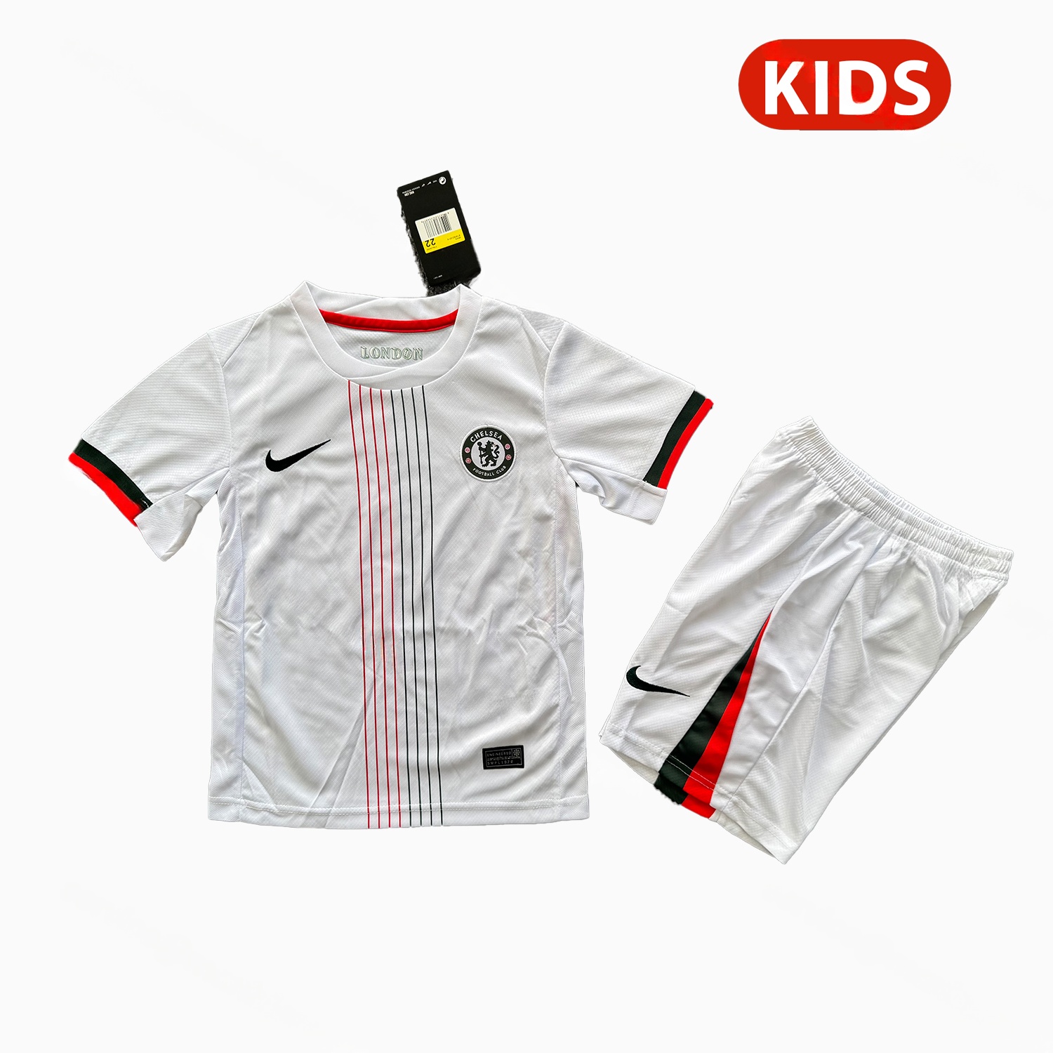 C.H.E.L.S.E.A 25-26 Away Unsponsored Kids Kit - ManixJersey