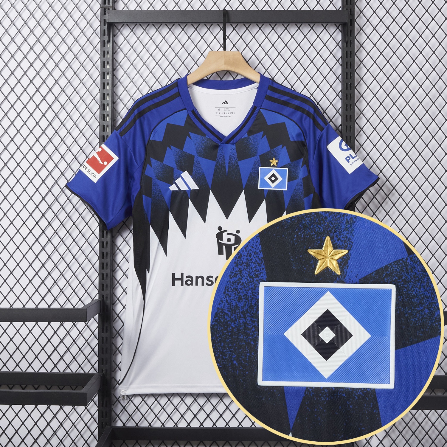 Hamburger SV 25-26 Blue And White Home Jersey - Fans Version - ManixJersey