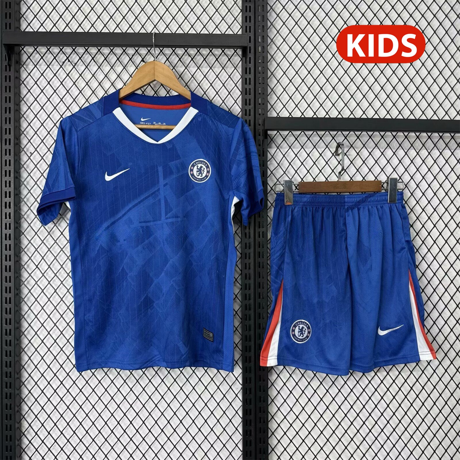 C.H.E.L.S.E.A 25-26 Home Unsponsored Blue Kids Kit - ManixJersey