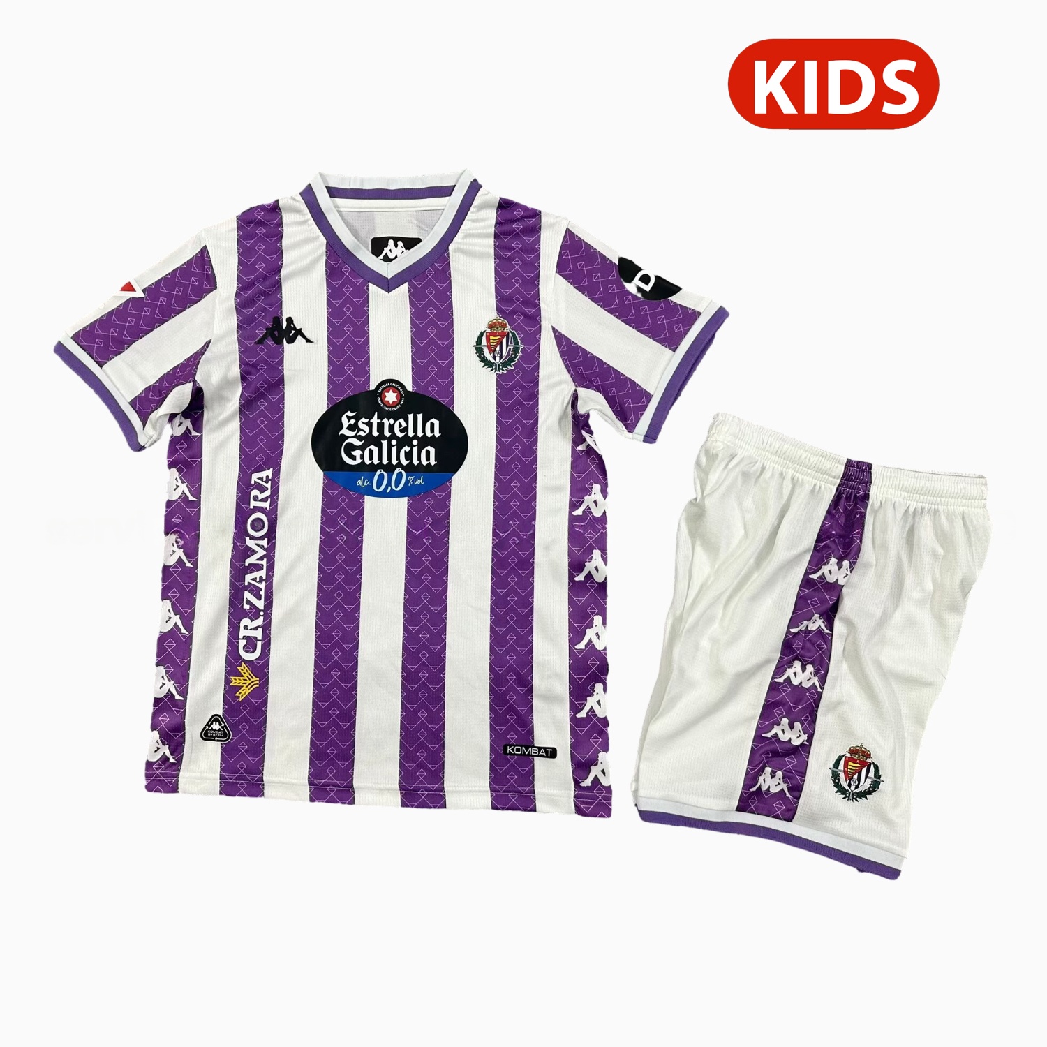 Real Valladolid 25-26 Home Kids Kit - ManixJersey