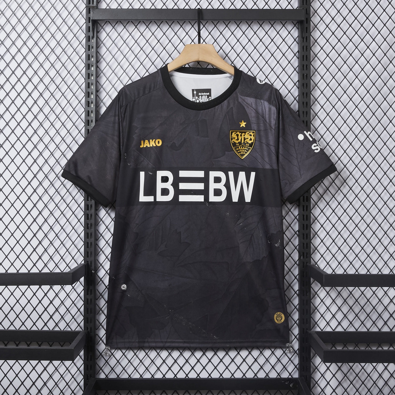 VfB Stuttgart 25-26 Third Black Jersey - Fans Version - ManixJersey