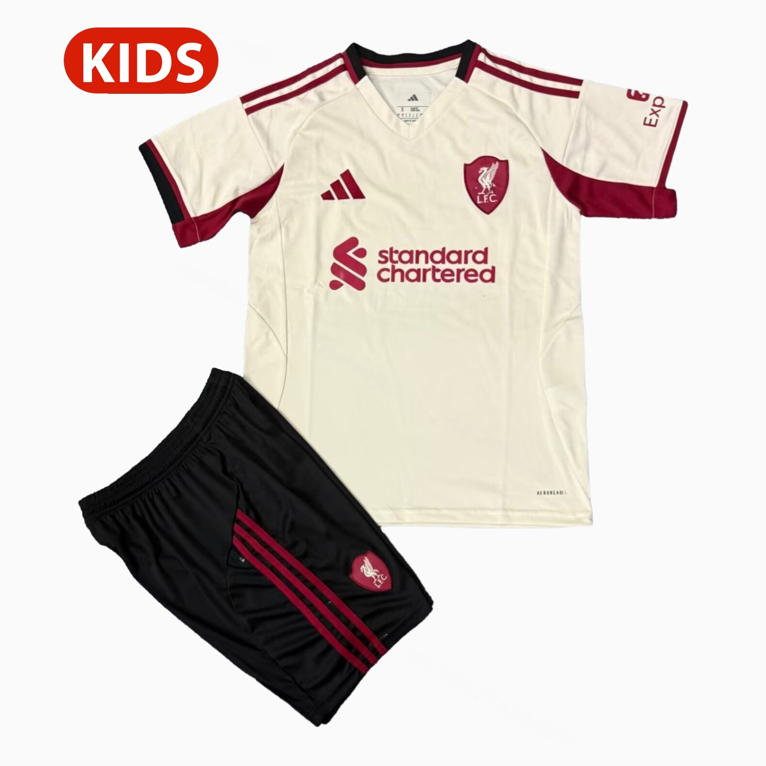 Liver.pool 25-26 Away Men's Adult Jersey Set - Fans Version - ManixJersey