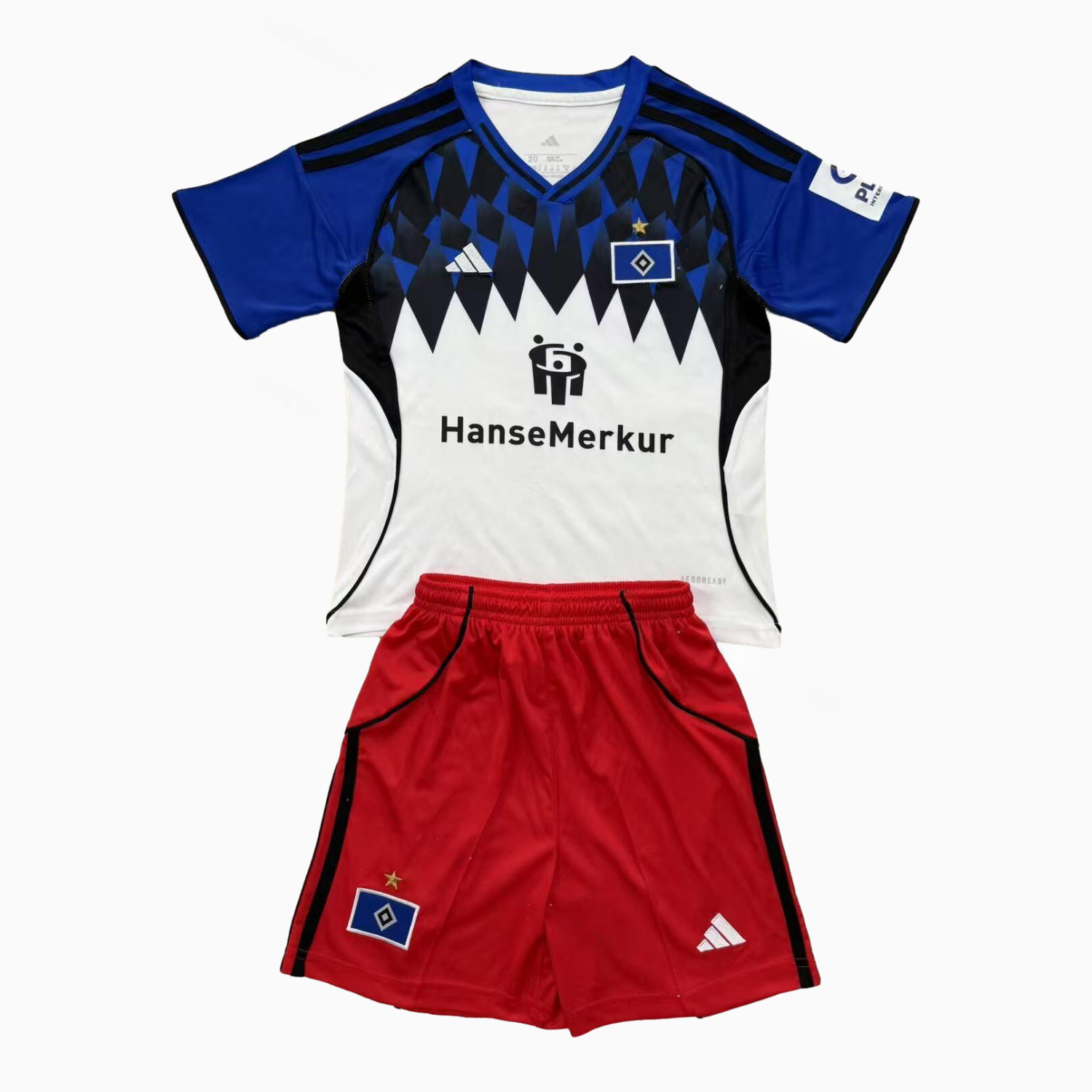 Hamburger SV 25-26 Home Men's Adult Jersey Set - Fans Version - ManixJersey