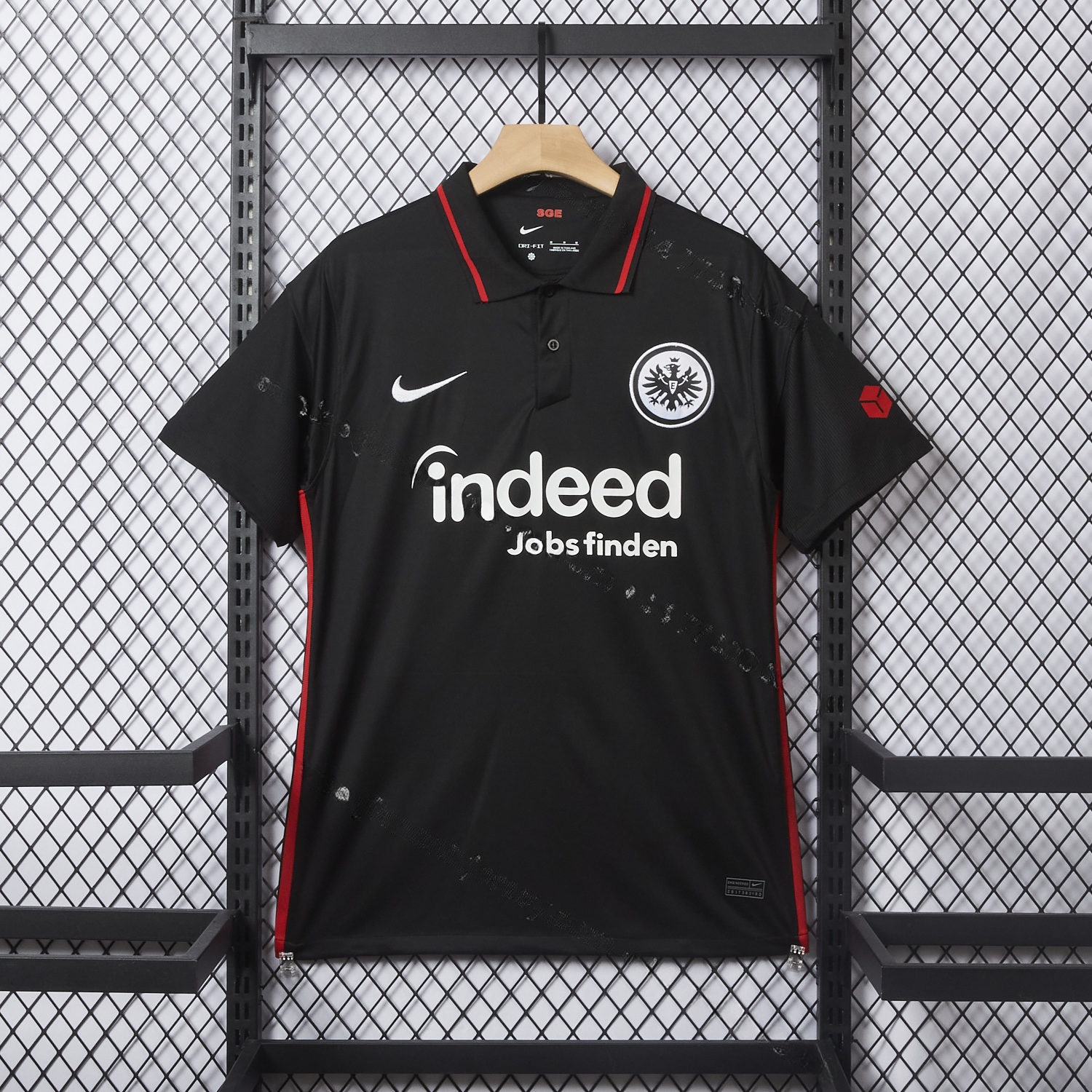 Retro Frankfurt 2021-22 Home Black Jersey - ManixJersey