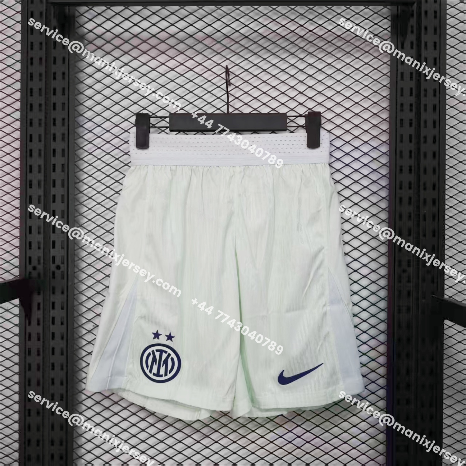 Inter Milan 25-26 Away White Shorts - Player Version - ManixJersey