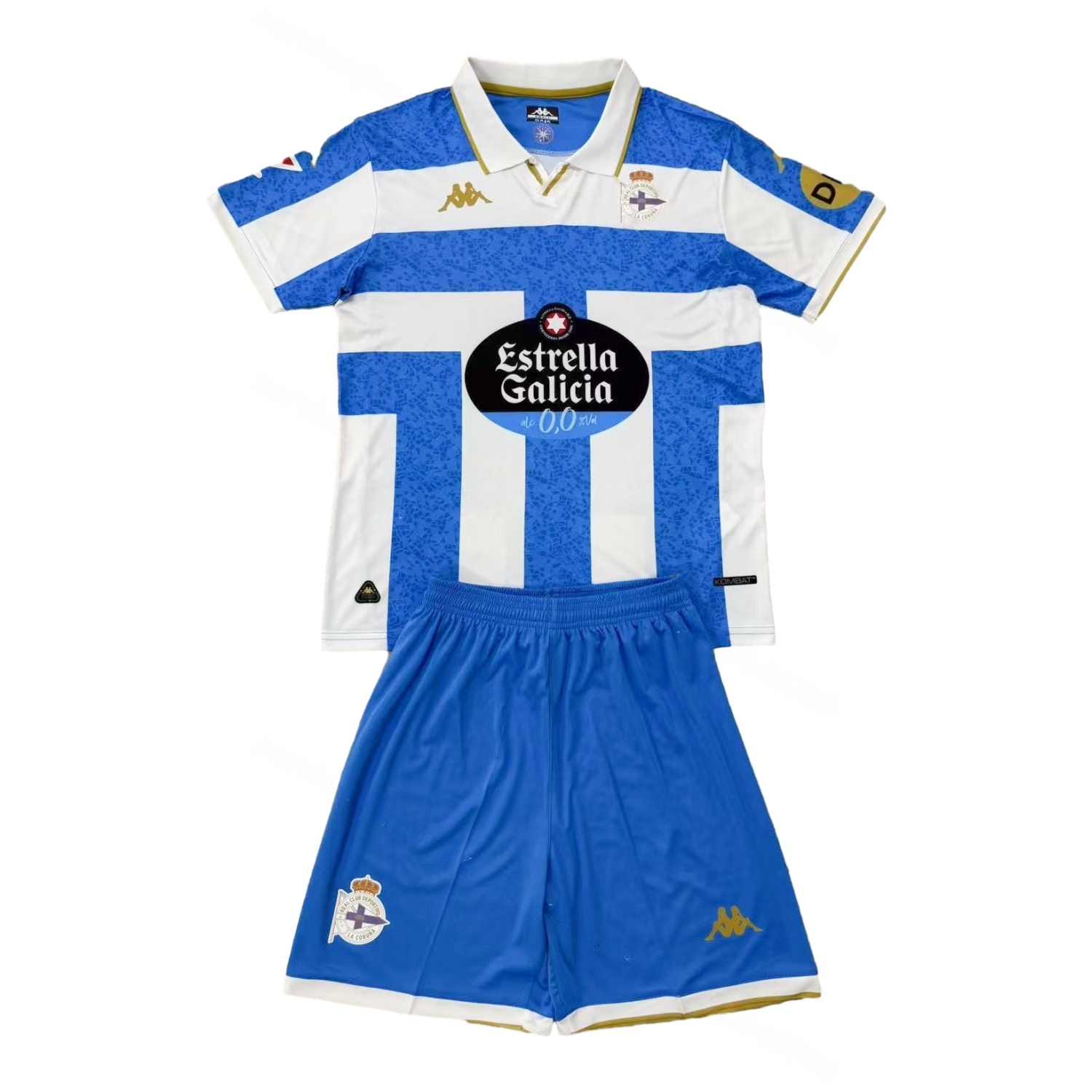 Deportivo de La Coruña 25-26 Home Men's Adult Jersey Set - Fans Version - ManixJersey