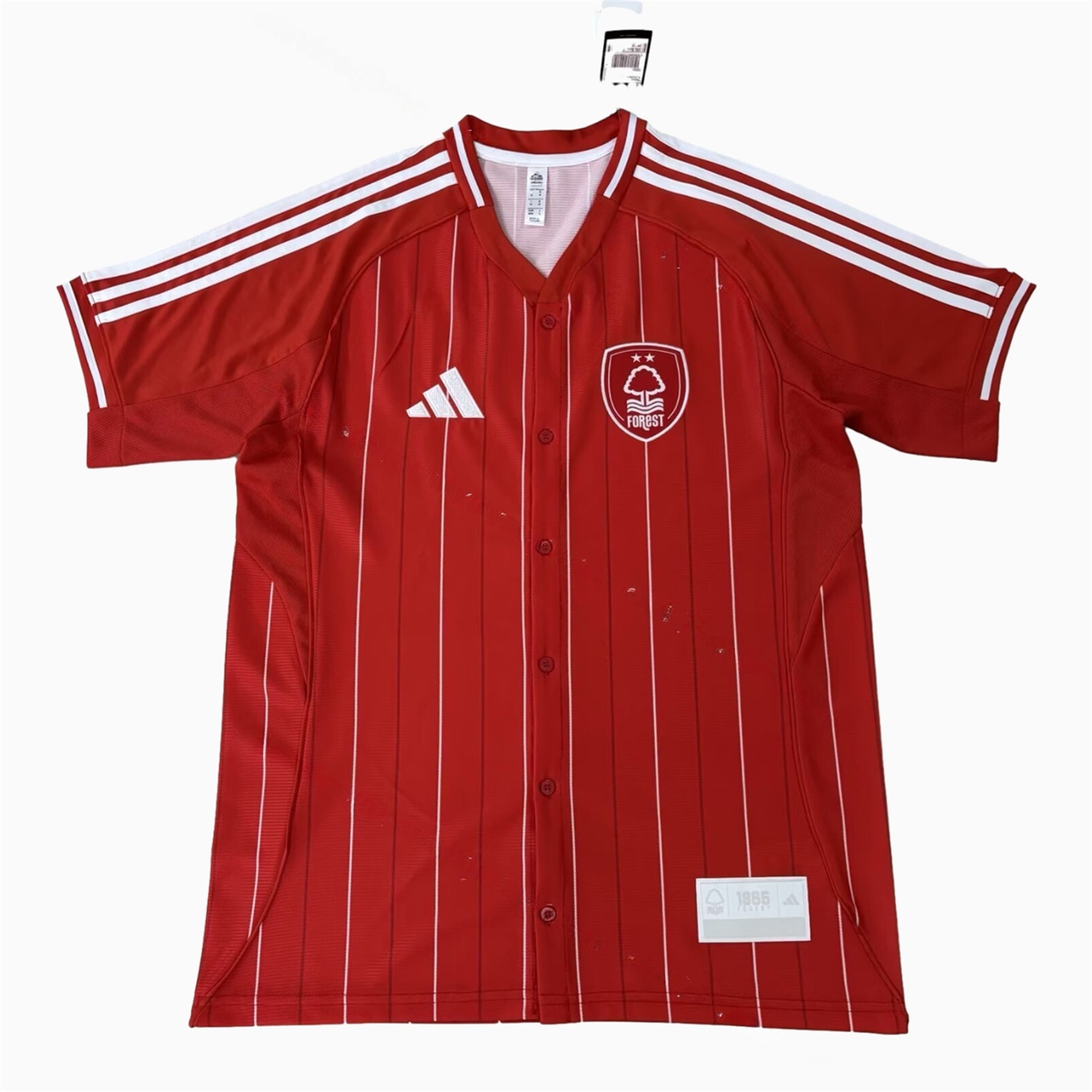Nottingham Forest 25-26 Red Baseball Jersey - ManixJersey