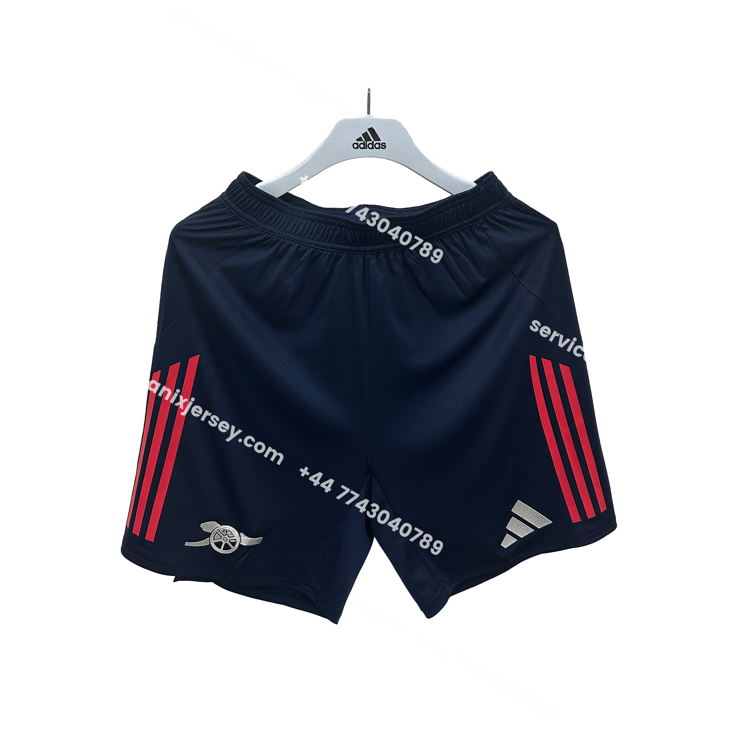 Arsenal 25-26 Away Black Shorts - Fans Version - ManixJersey