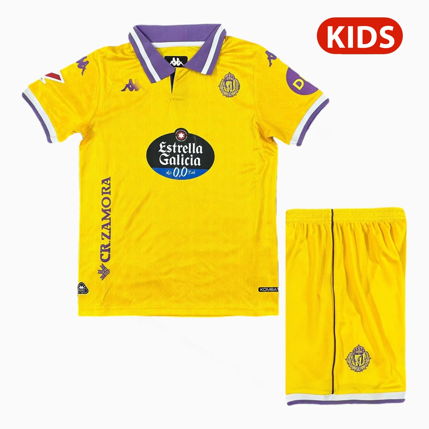 Real Valladolid 25-26 Third Kids Kit - ManixJersey