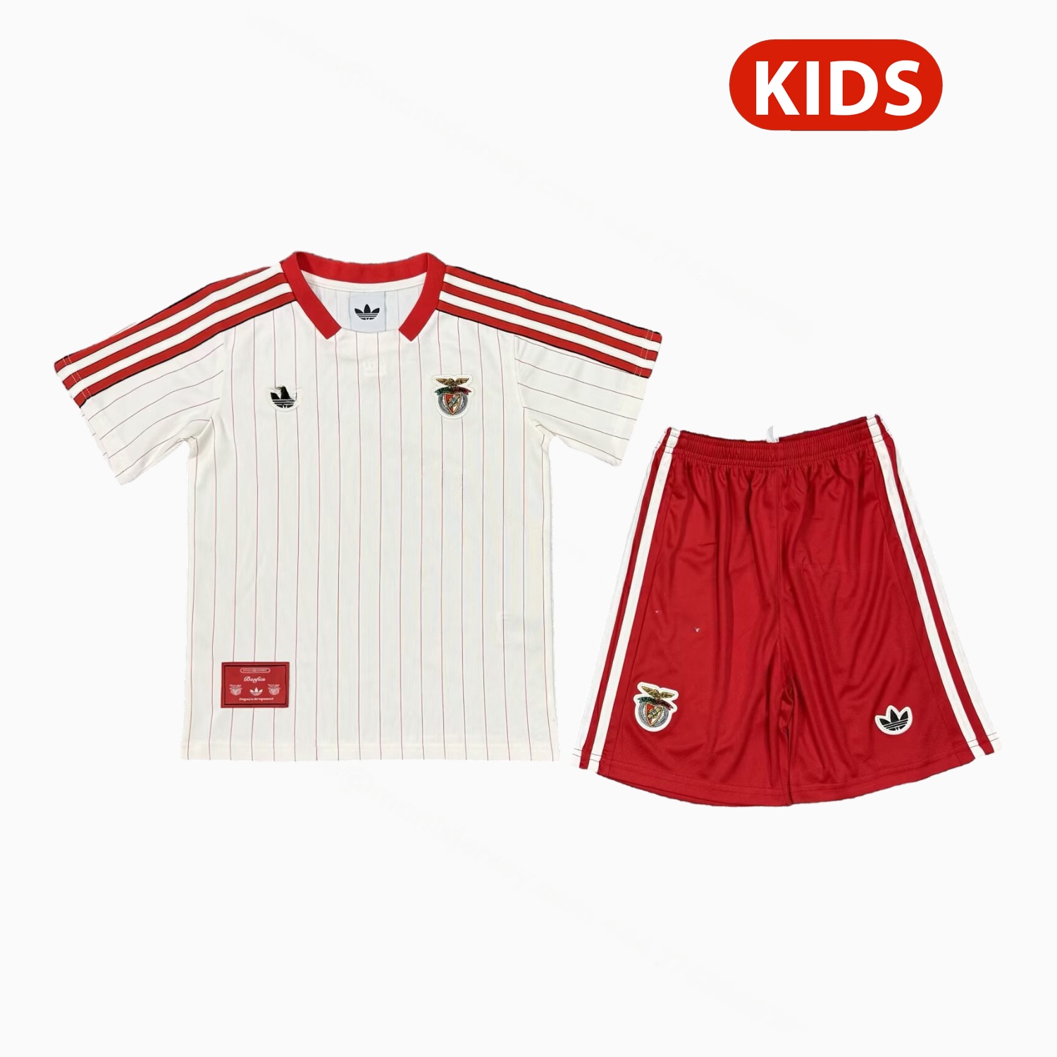 Benfica 25-26 Icon Range Travel White Special Edition Kids Kit - ManixJersey