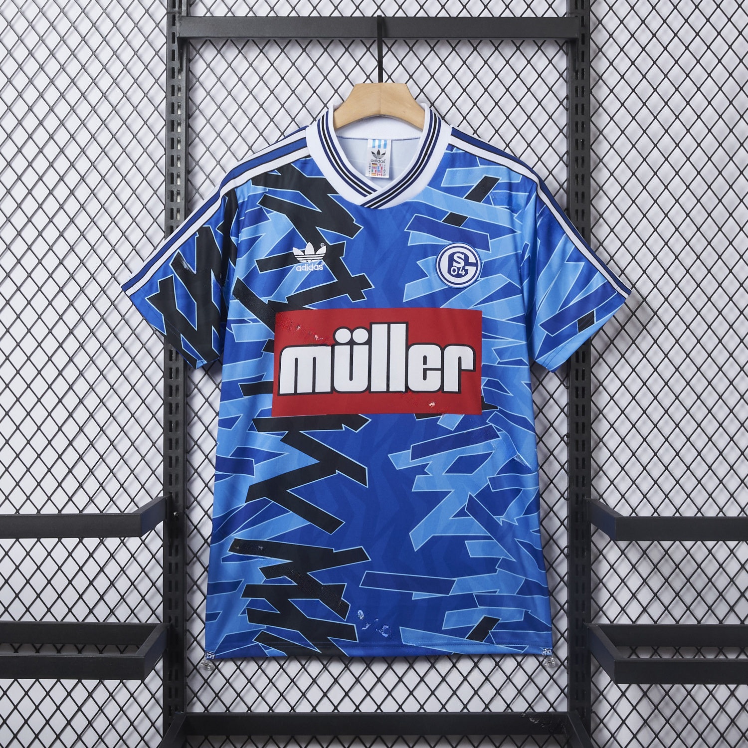 Retro Schalke 04 1993-94 Home Jersey - ManixJersey