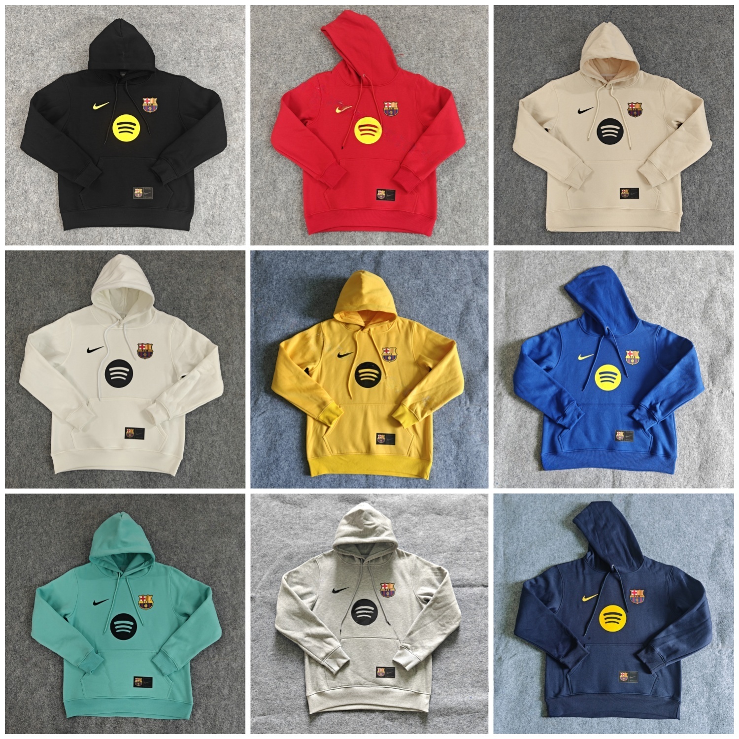 Barcelona 25-26 Big Logo Unisex Pullover Hoodie - ManixJersey