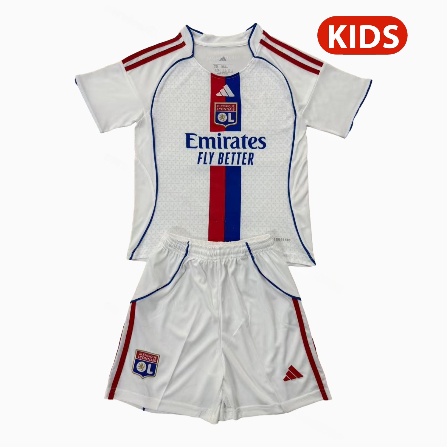 Lyon 25-26 Home Kids Kit - ManixJersey