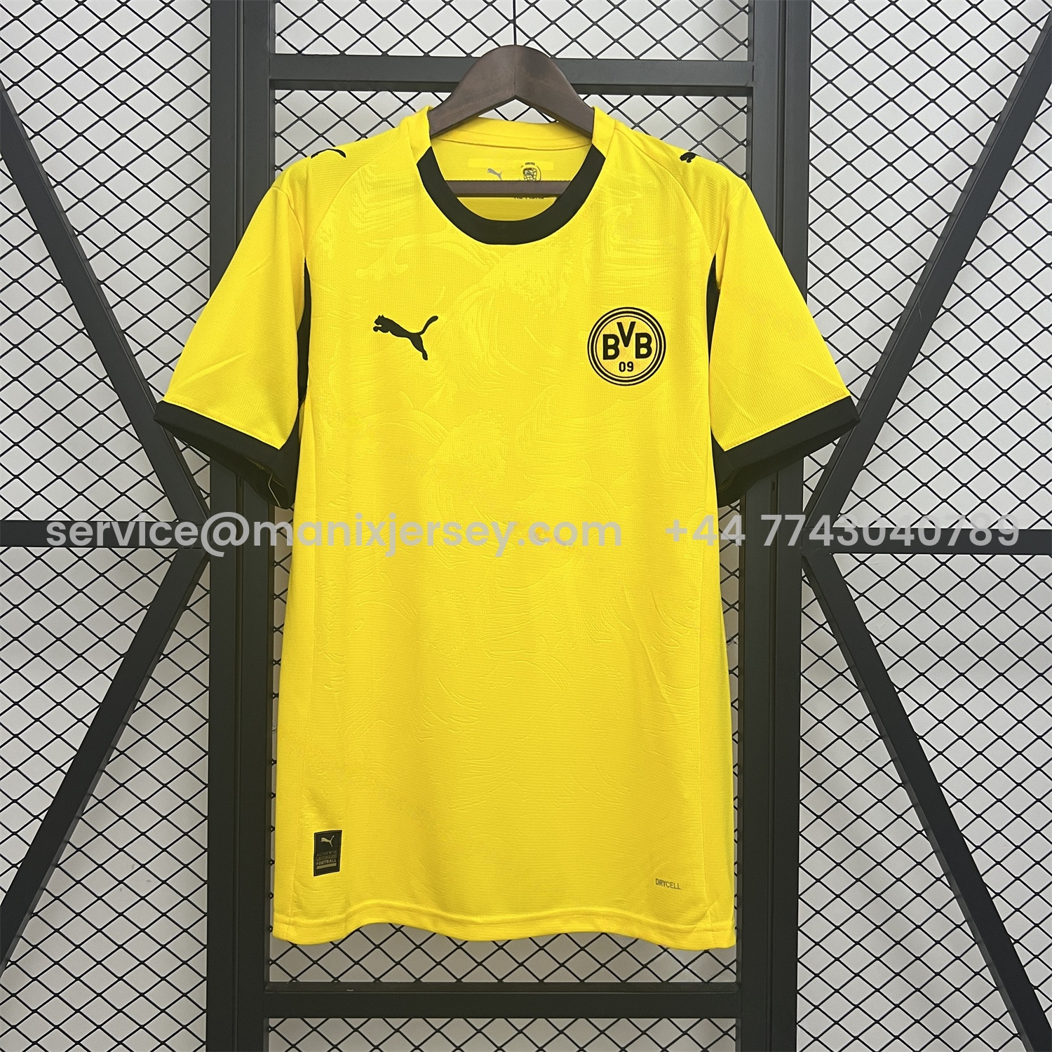 Dortmund 25-26 Yellow Cup Jersey - Fans Version - ManixJersey