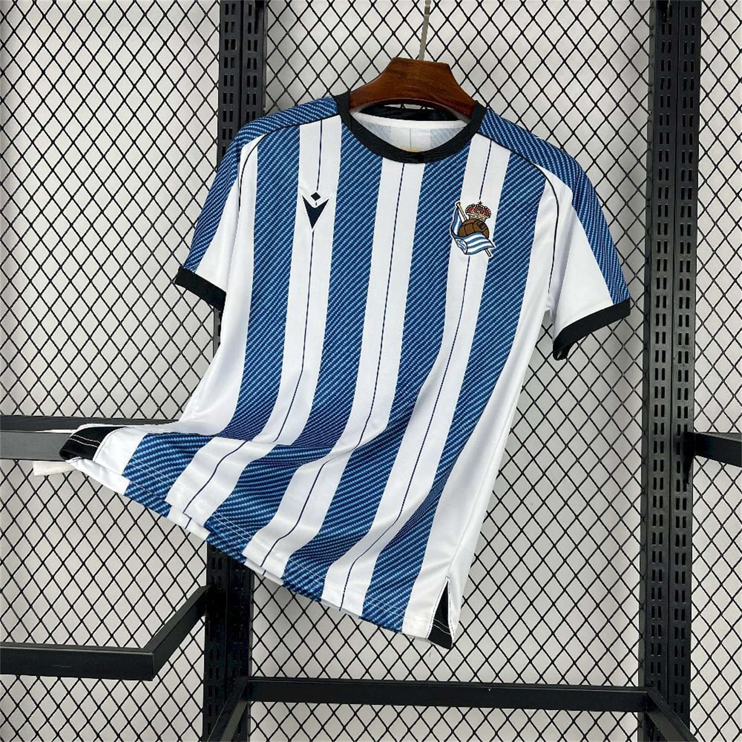 Real Sociedad 25-26 Home Blue And White Jersey - Fans Version - ManixJersey
