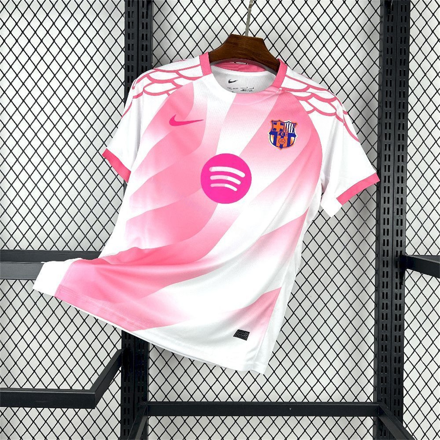Barcelona 25-26 Pink And White Special Jersey - Fans Version - ManixJersey