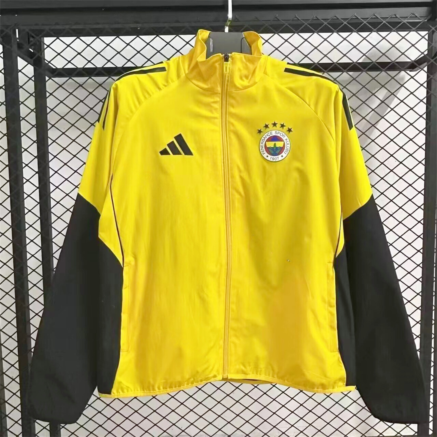 Fenerbahce 25-26 Windbreaker Jacket - Yellow - ManixJersey