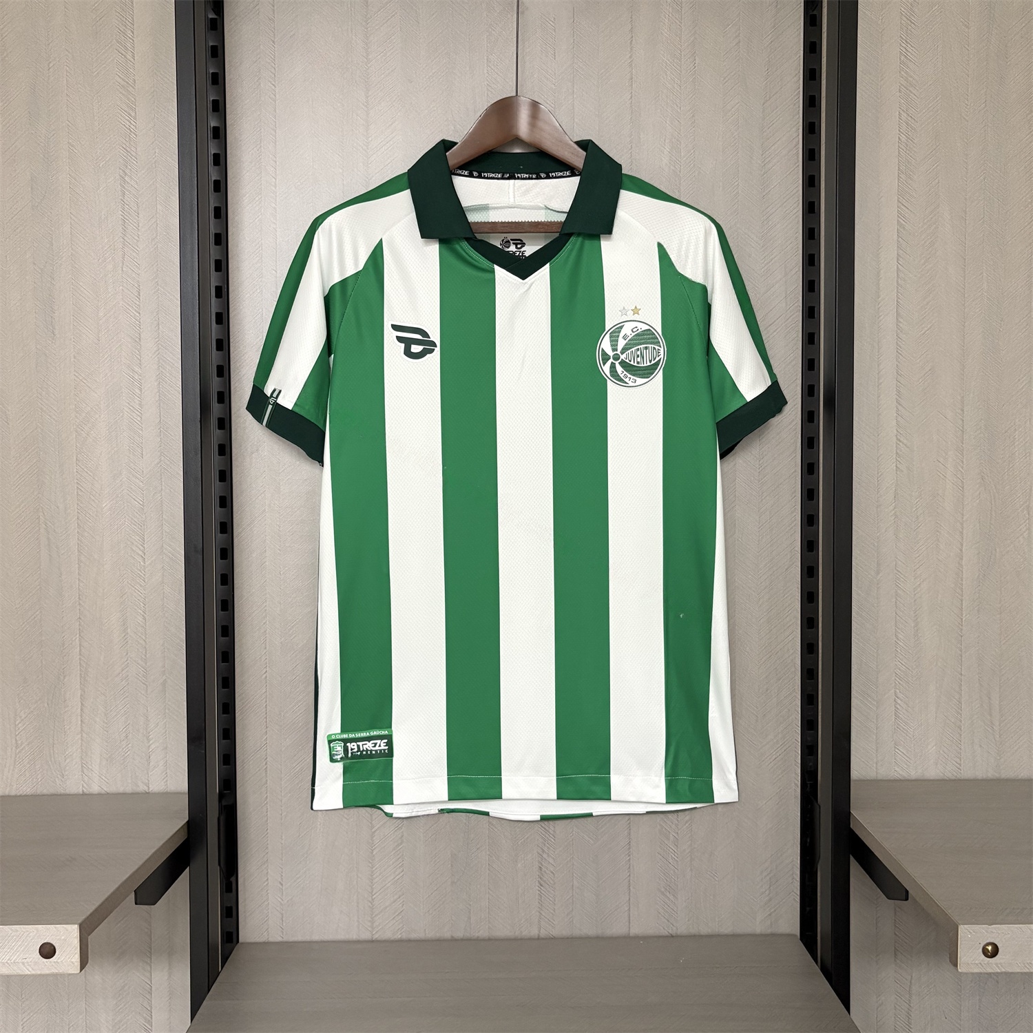 EC Juventude 25-26 Home Unsponsored Green And White Jersey - Fans Version - ManixJersey