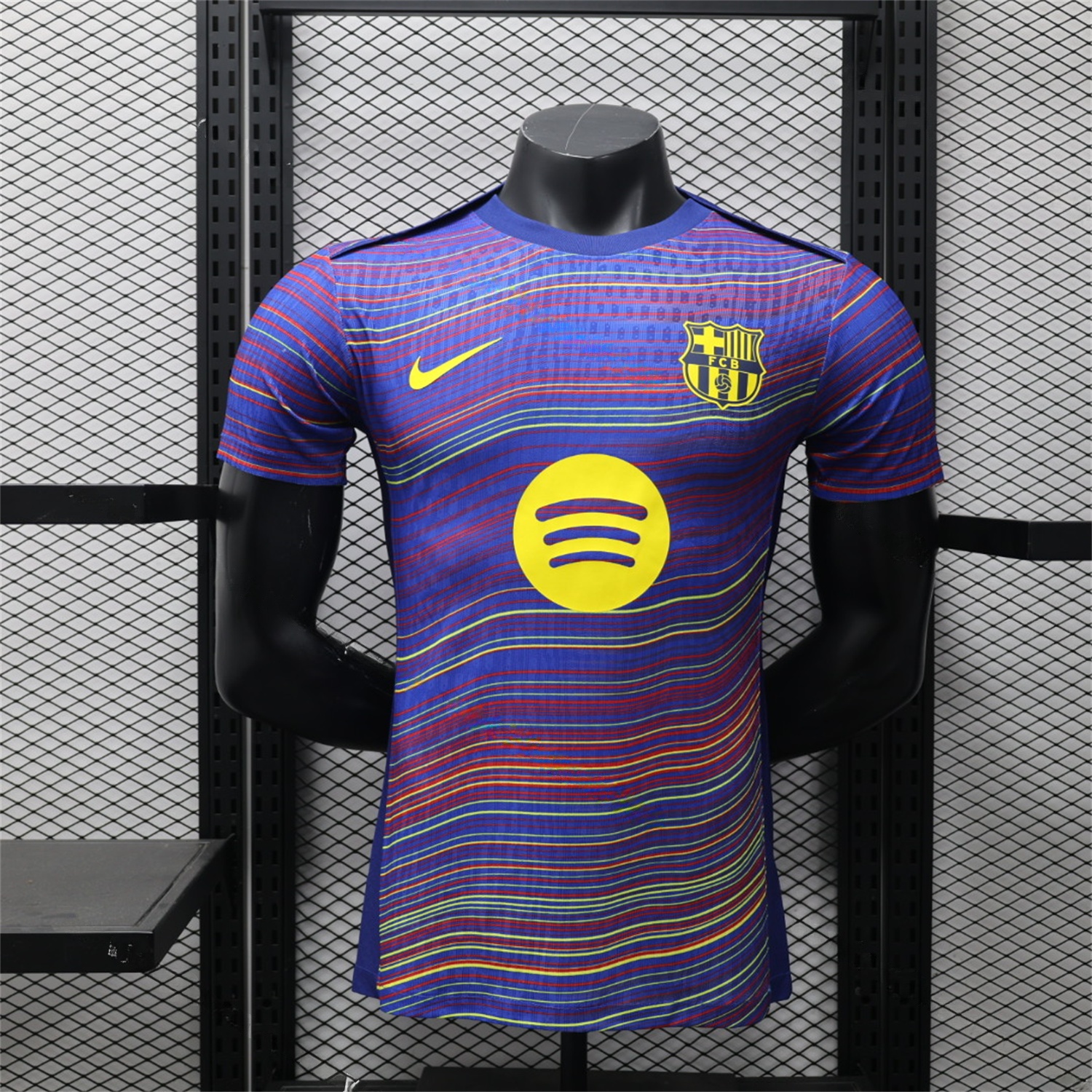Barcelona 25-26 Purple Camouflage Pre-Match Jersey - Player Version - ManixJersey