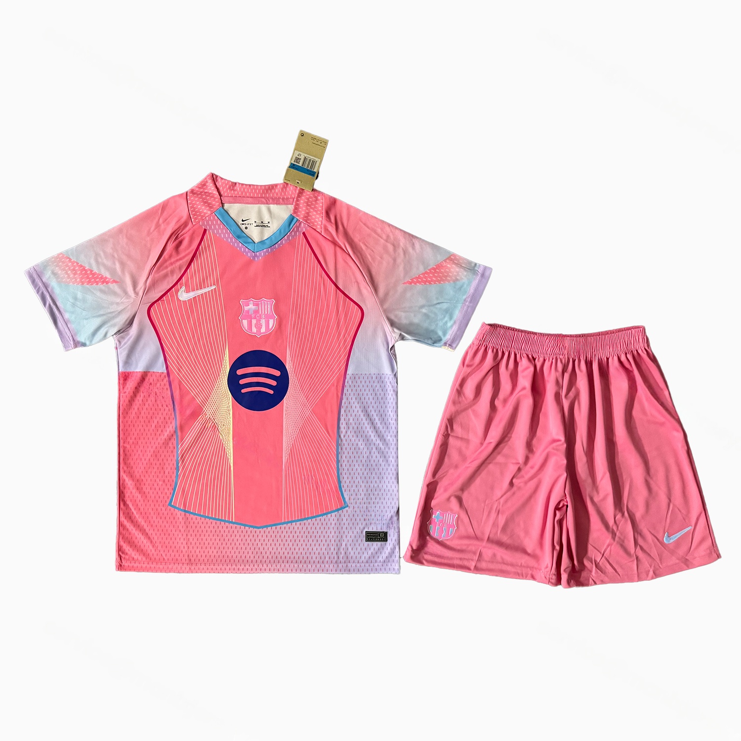 Barcelona 25-26 T90 Pink Special Men's Adult Jersey Set - Fans Version - ManixJersey