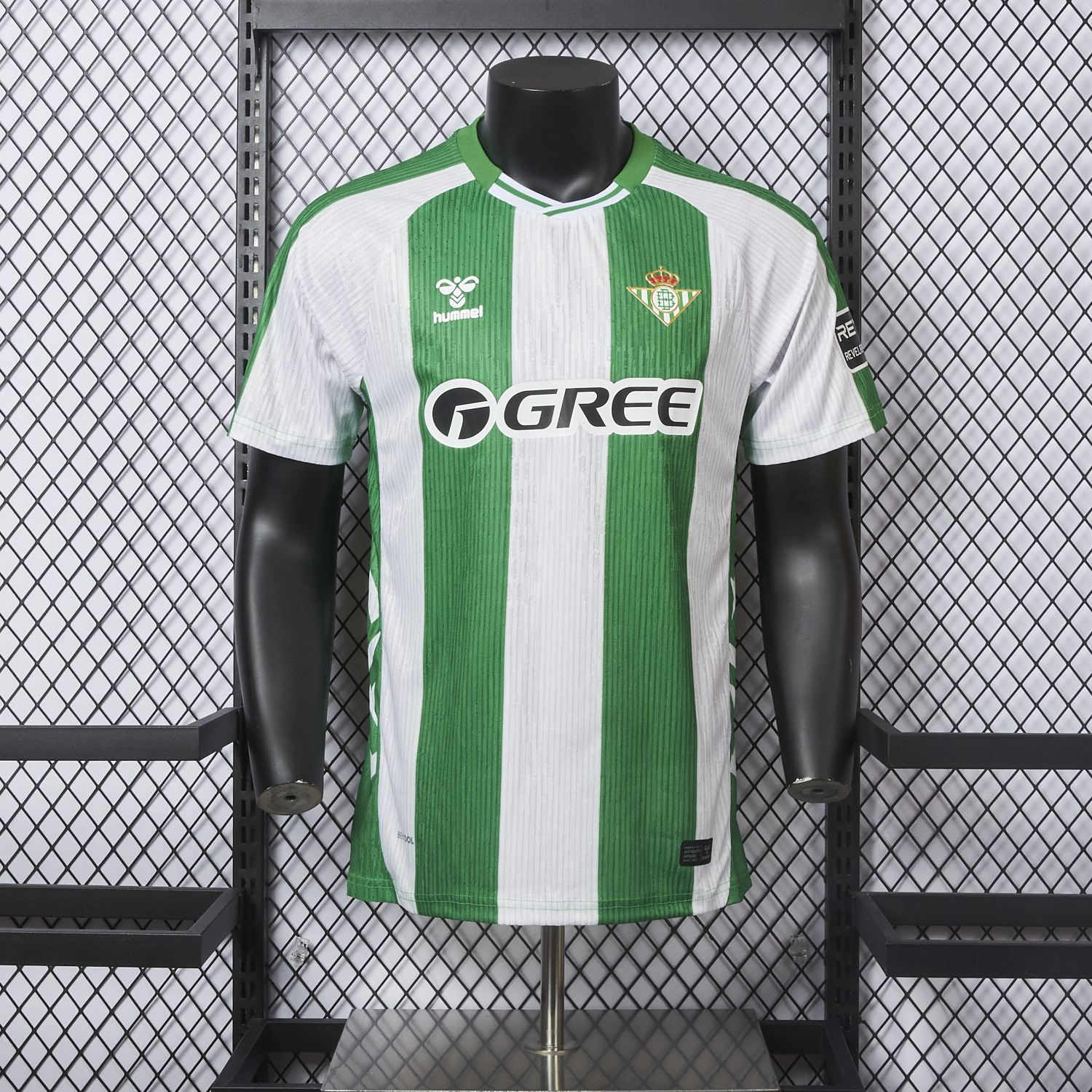 Real Betis 25-26 Home Stripes Jersey - Player Version - ManixJersey