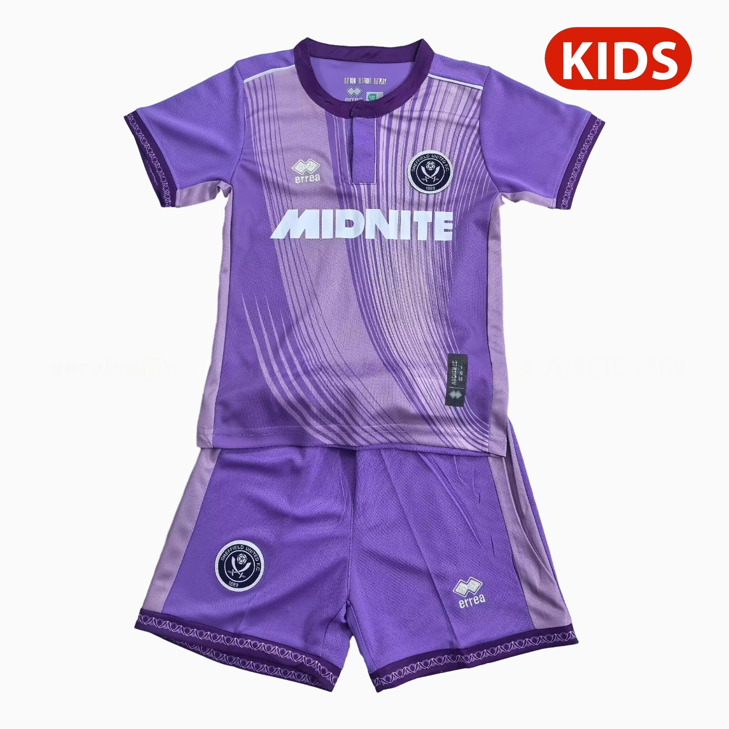 Sheffield United 25-26 Third Purple Kids Kit - ManixJersey