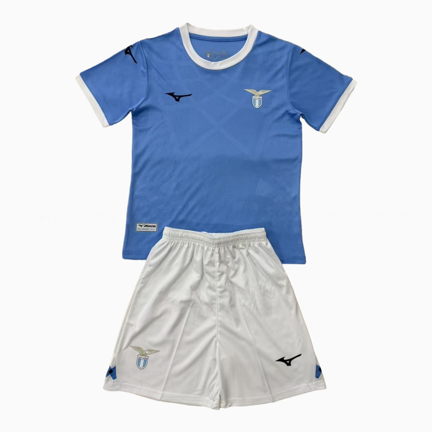 Lazio 25-26 Home Men's Adult Jersey Set - Fans Version - ManixJersey