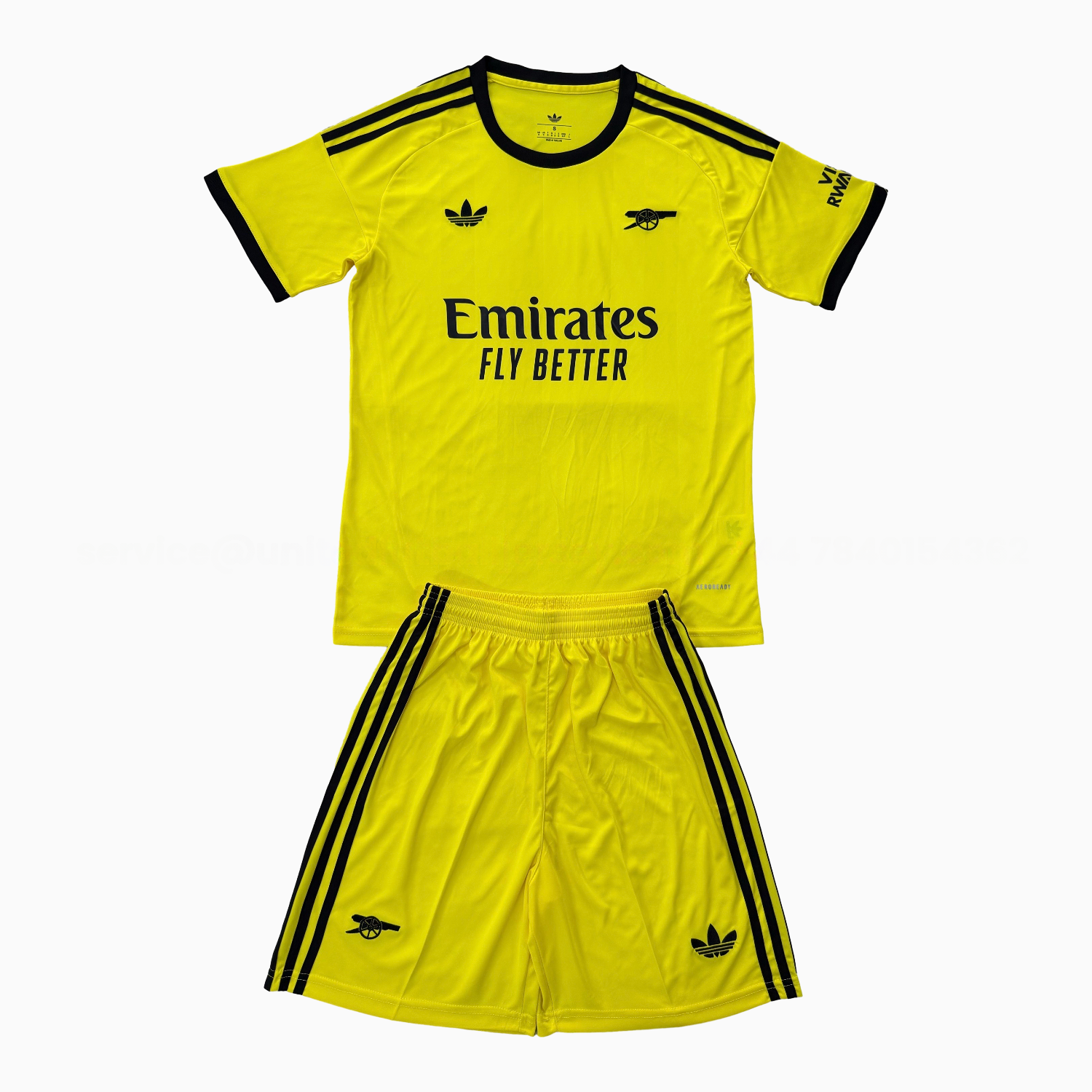 Arsenal 25-26 Yellow Goalkeeper Men's Adult Jersey Set - Fans Version - ManixJersey
