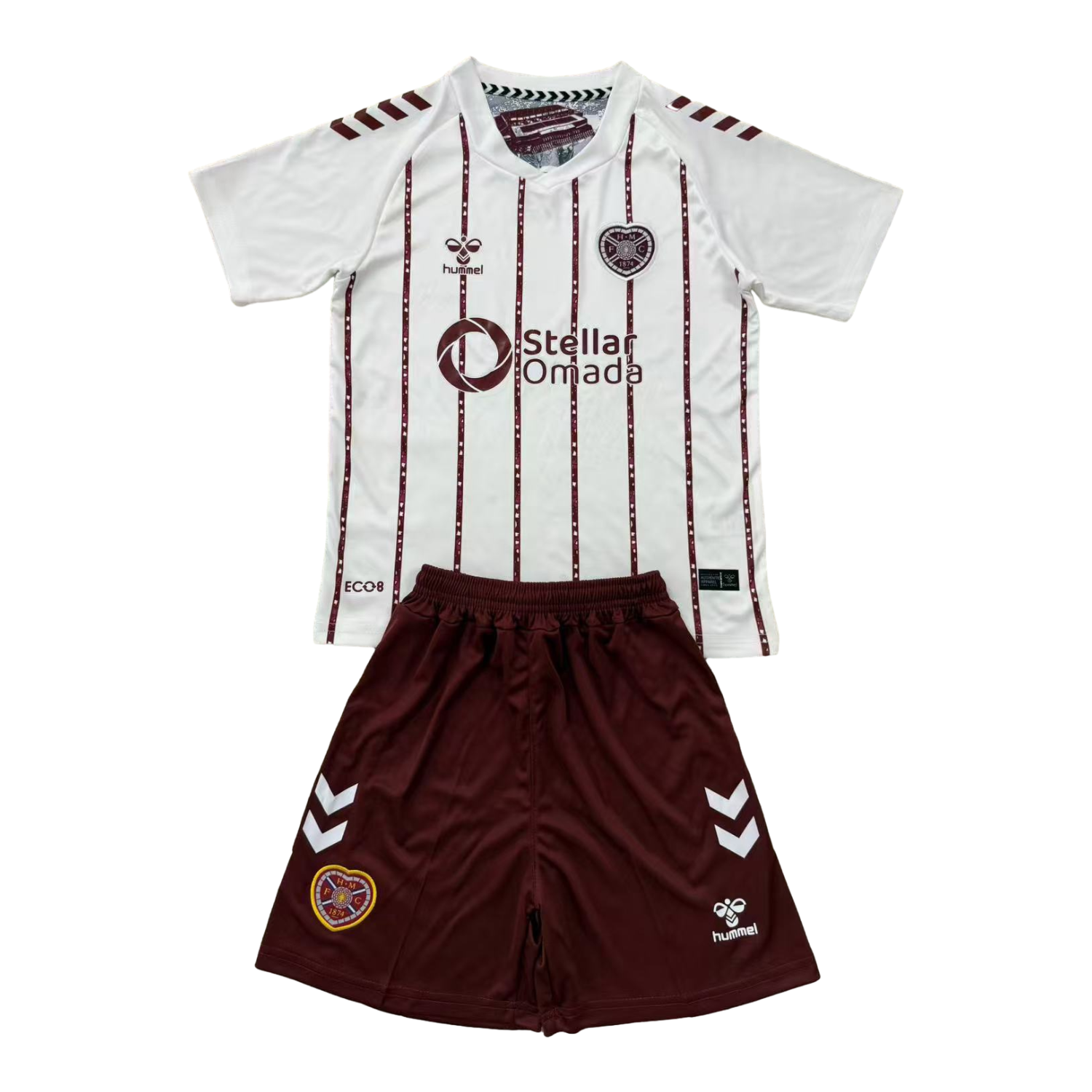 Hearts Heart of Midlothian 25-26 Away Men's Adult Jersey Set - Fans Version - ManixJersey