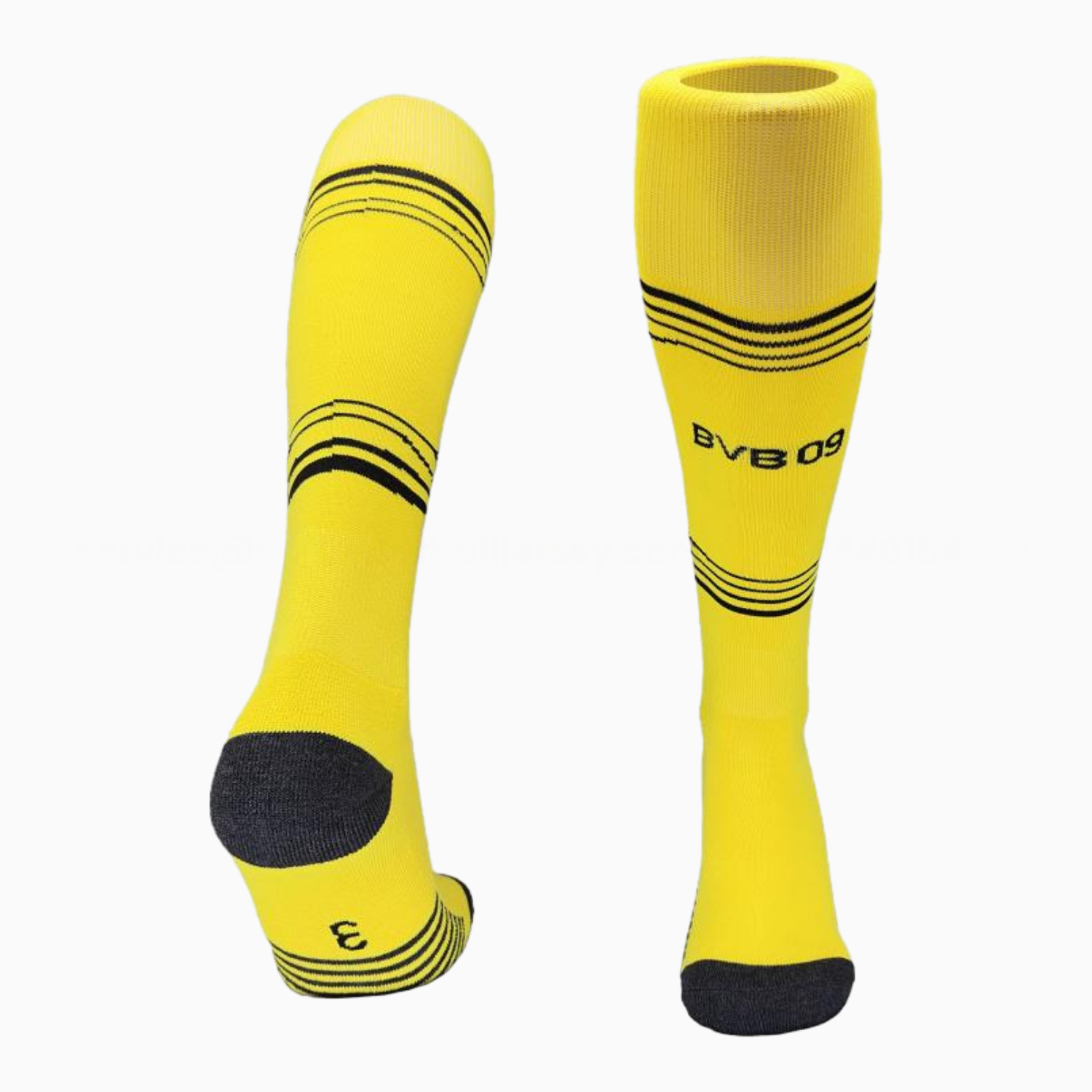 Dortmund 25-26 Home Socks - Yellow - ManixJersey